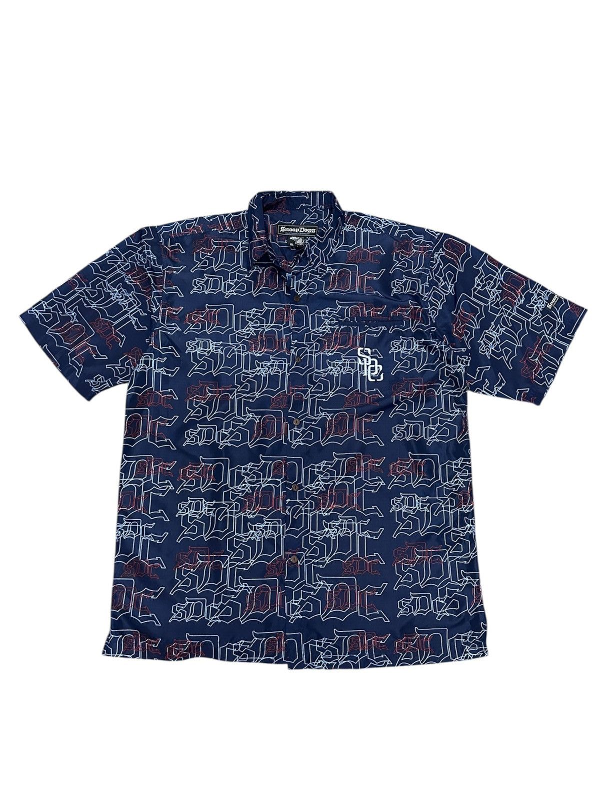 Snoop Dogg Vintage Snoop Dogg Neon OVP Button Up Size US XL / EU 56 / 4 - 1 Thumbnail