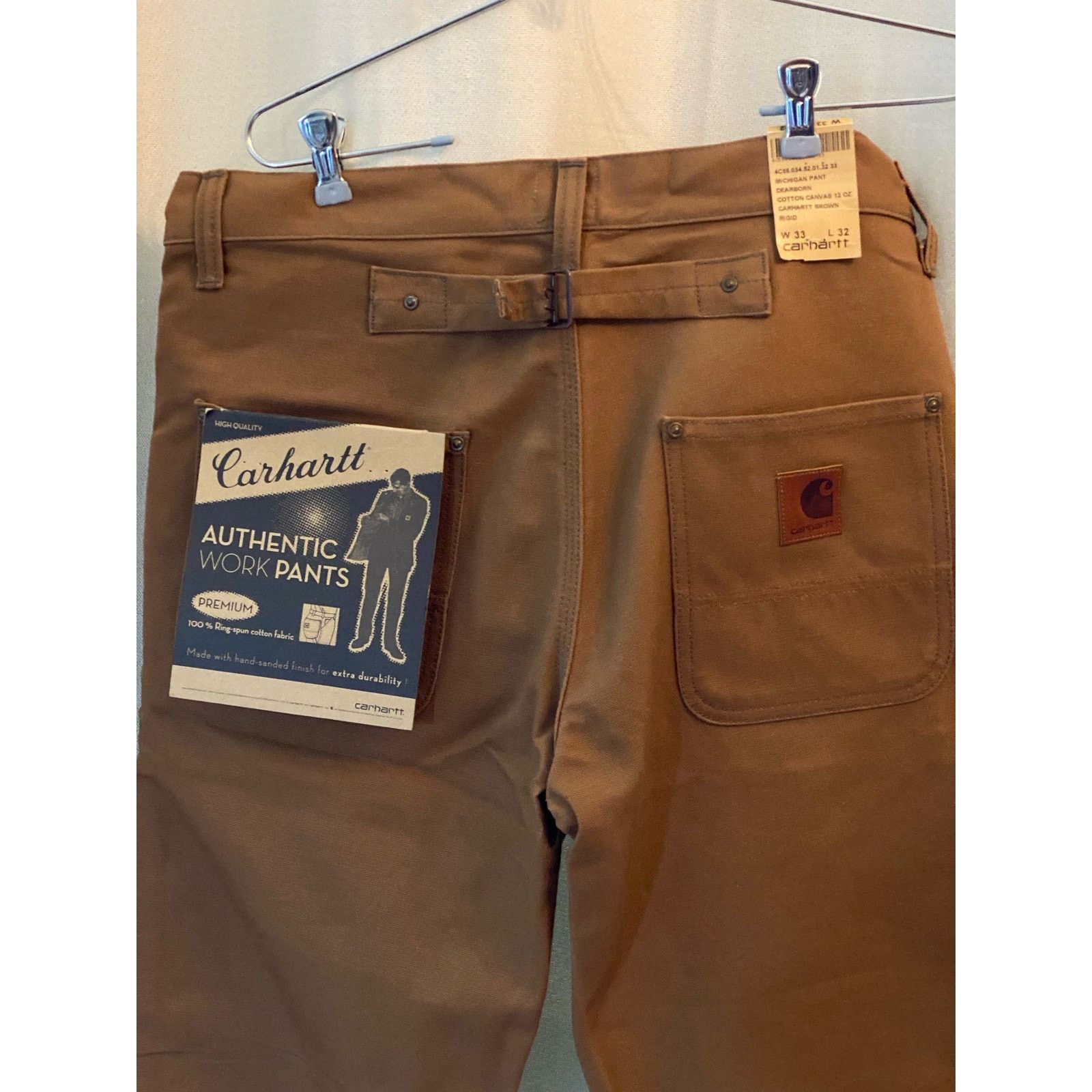 Carhartt Wip Carhartt WIP Union Made Michigan Pant 33 x 32 Size US 33 - 6 Thumbnail