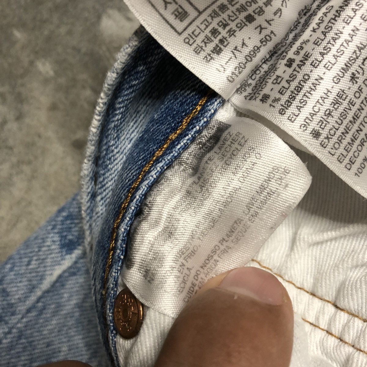 Levi's Levis 501 Jeans Size US 32 / EU 48 - 9 Thumbnail