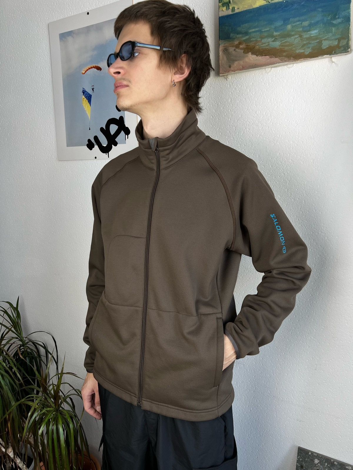 Oakley × Vintage Vintage Salomon Zip Fleece Size US S / EU 44-46 / 1 - 3 Thumbnail