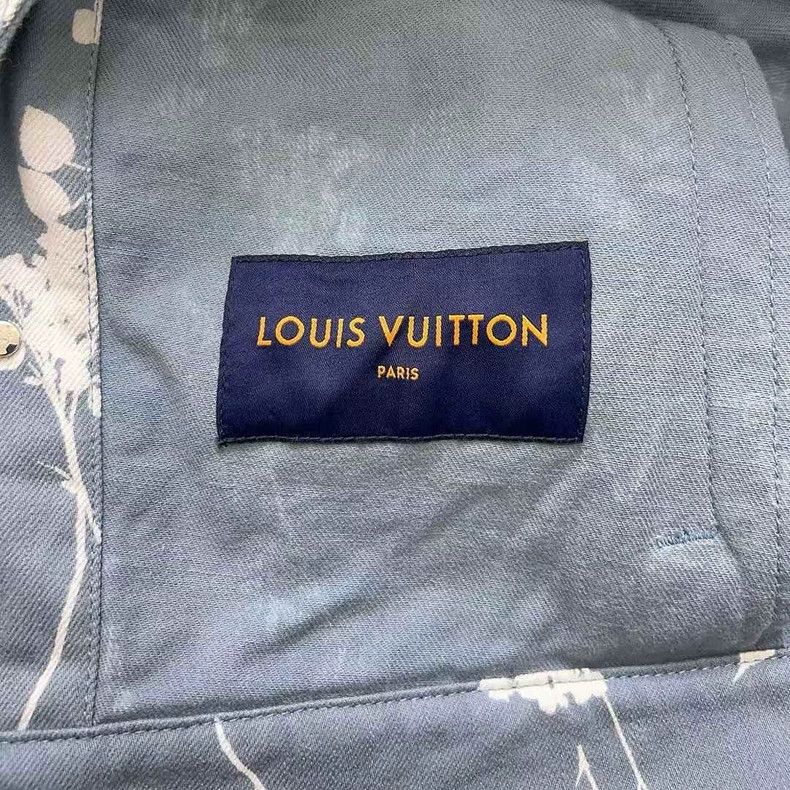 Louis Vuitton Louis Vuitton SS23 Blue Botanical Wheatear Denim Jacket 250 Size US M / EU 48-50 / 2 - 5 Thumbnail