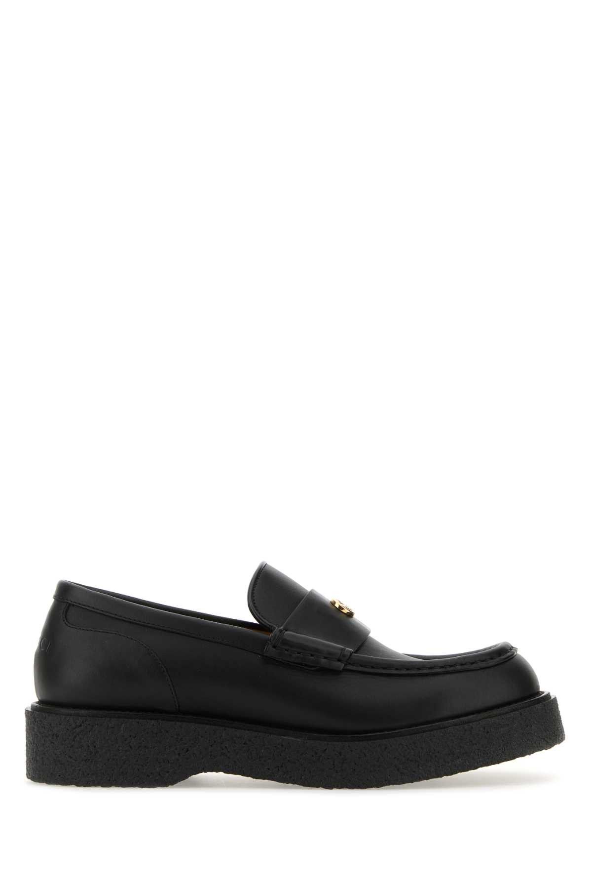 Gucci Black Leather Loafers | Grailed