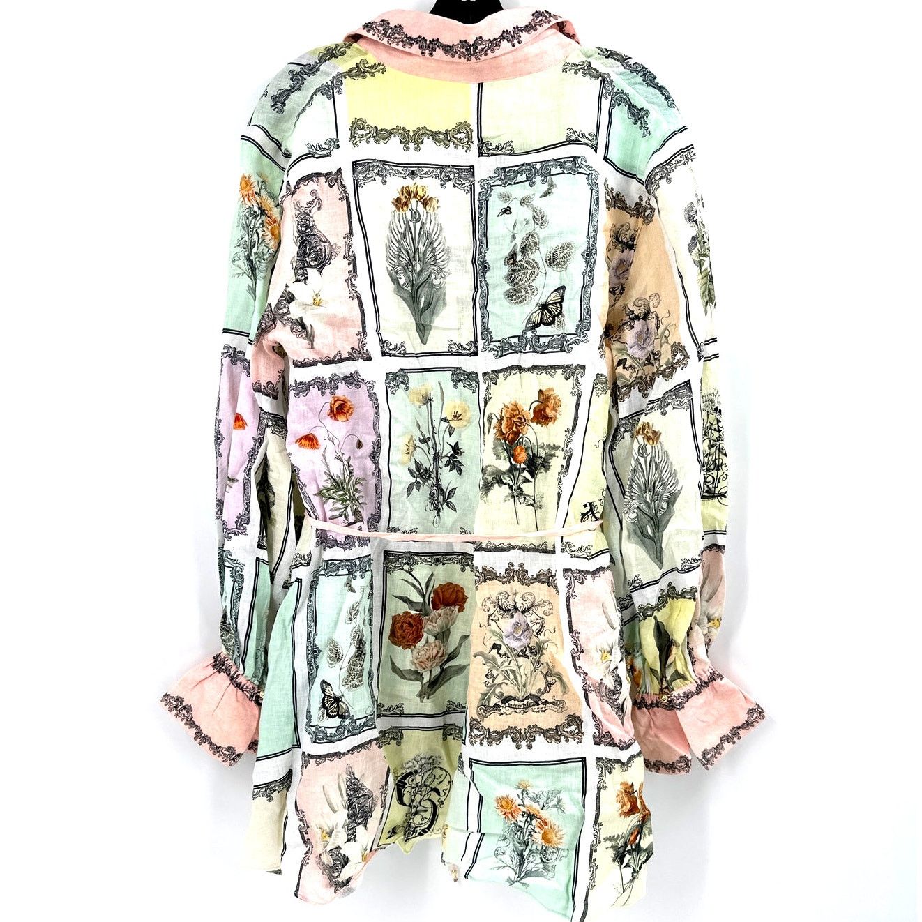 CAMILLA Camilla Long Live Letterpress Mini Shift Shirt Dress Size L Size L / US 10 / IT 46 - 4 Thumbnail