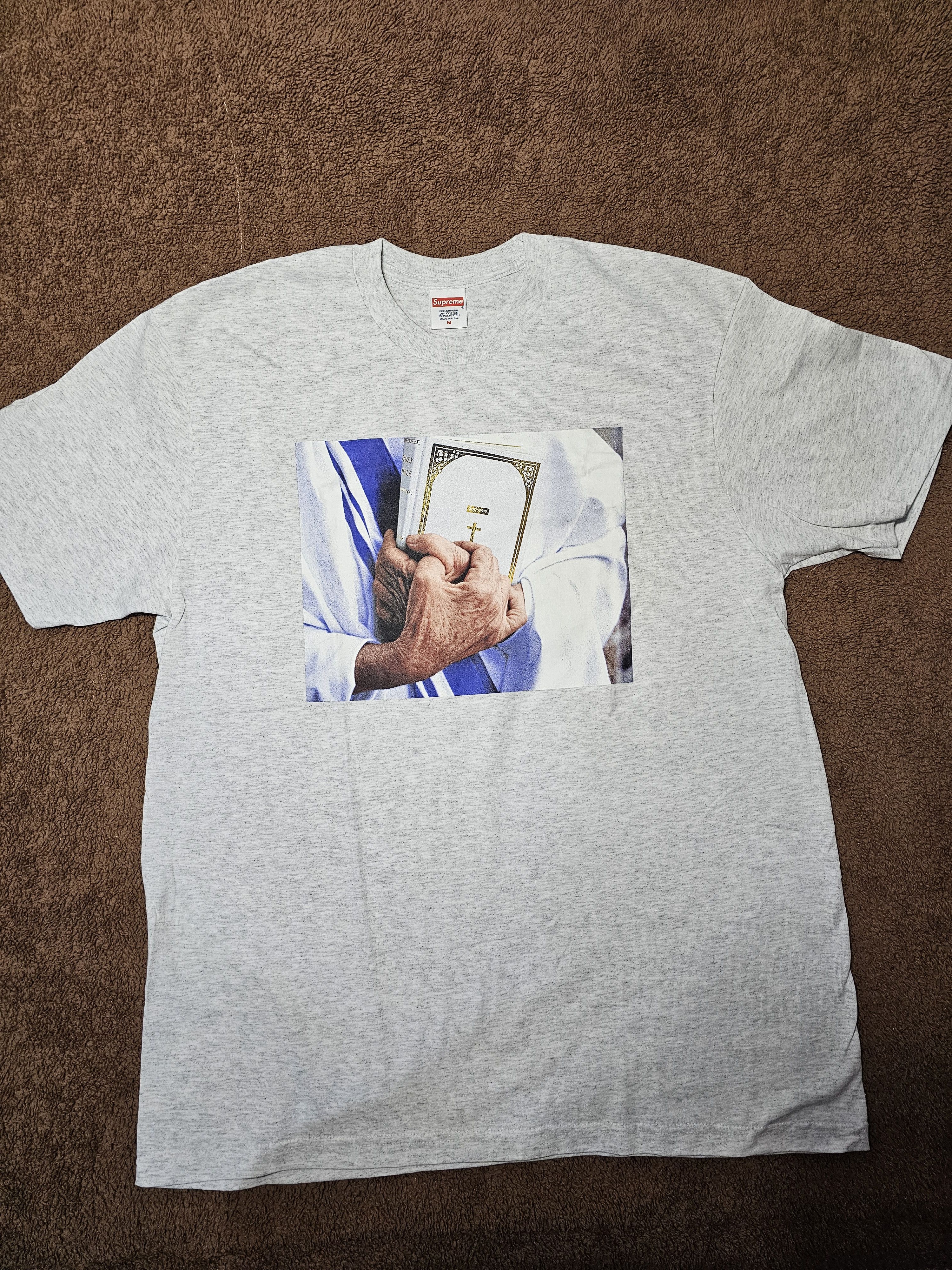 Supreme Supreme Bible tee Size US M / EU 48-50 / 2 - 1 Thumbnail