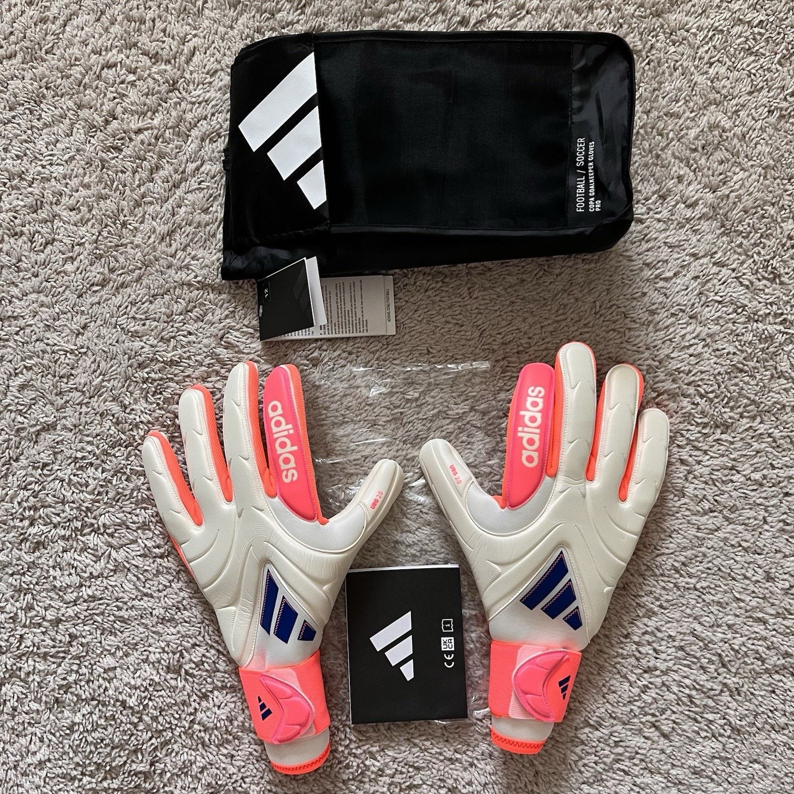 Adidas Adidas Predator Copa GL Pro Goalkeeper Gloves Size 12 NWT Size ONE SIZE - 2 Thumbnail