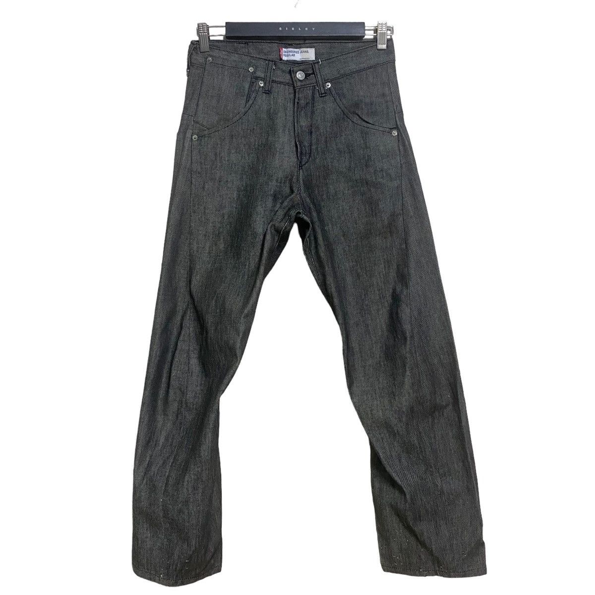 Levi's Vintage Levis Engineered Regular Black Jeans Size US 28 / EU 44 - 1 Thumbnail