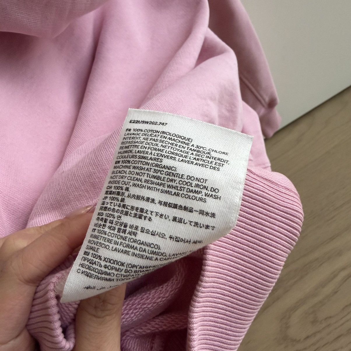 AMI Ami de Couer Pink Hoodie Size XS / US 0-2 / IT 36-38 - 5 Thumbnail