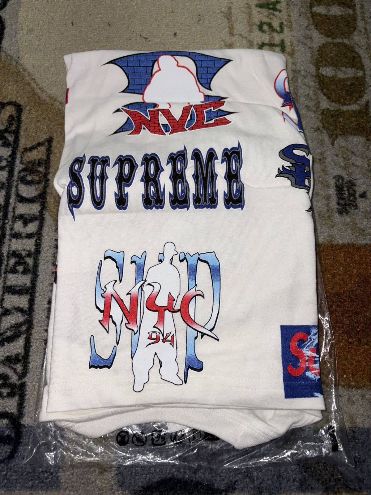 Supreme Supreme Art Dealer Flash Tee White Size US XXL / EU 58 / 5 - 3 Thumbnail
