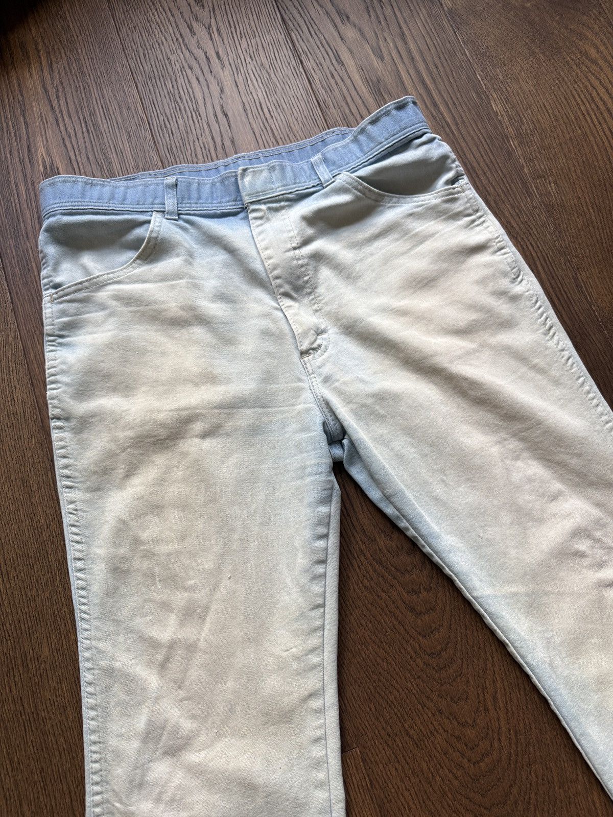 Vintage Vintage 80s Faded Bootcut Denim Jeans Size US 34 / EU 50 - 5 Thumbnail