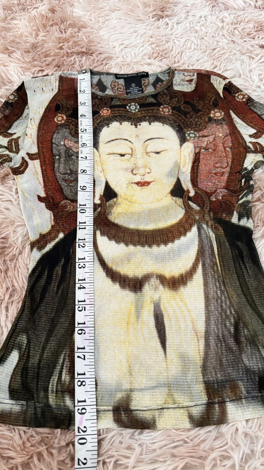 Japanese Brand × Vintage × Vivienne Tam Vivienne tam Kuan Yin' Buddha Size XS / US 0-2 / IT 36-38 - 8 Thumbnail