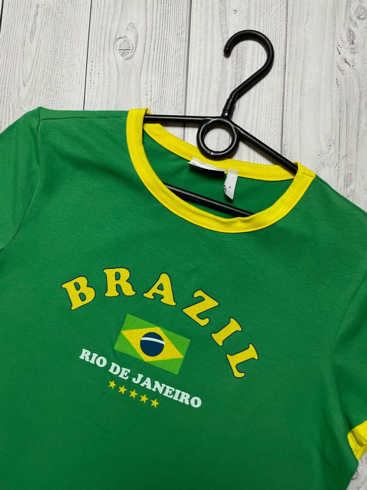 Vintage Vintage Brazil soccer tee green logo size M women’s Size M / US 6-8 / IT 42-44 - 2 Thumbnail