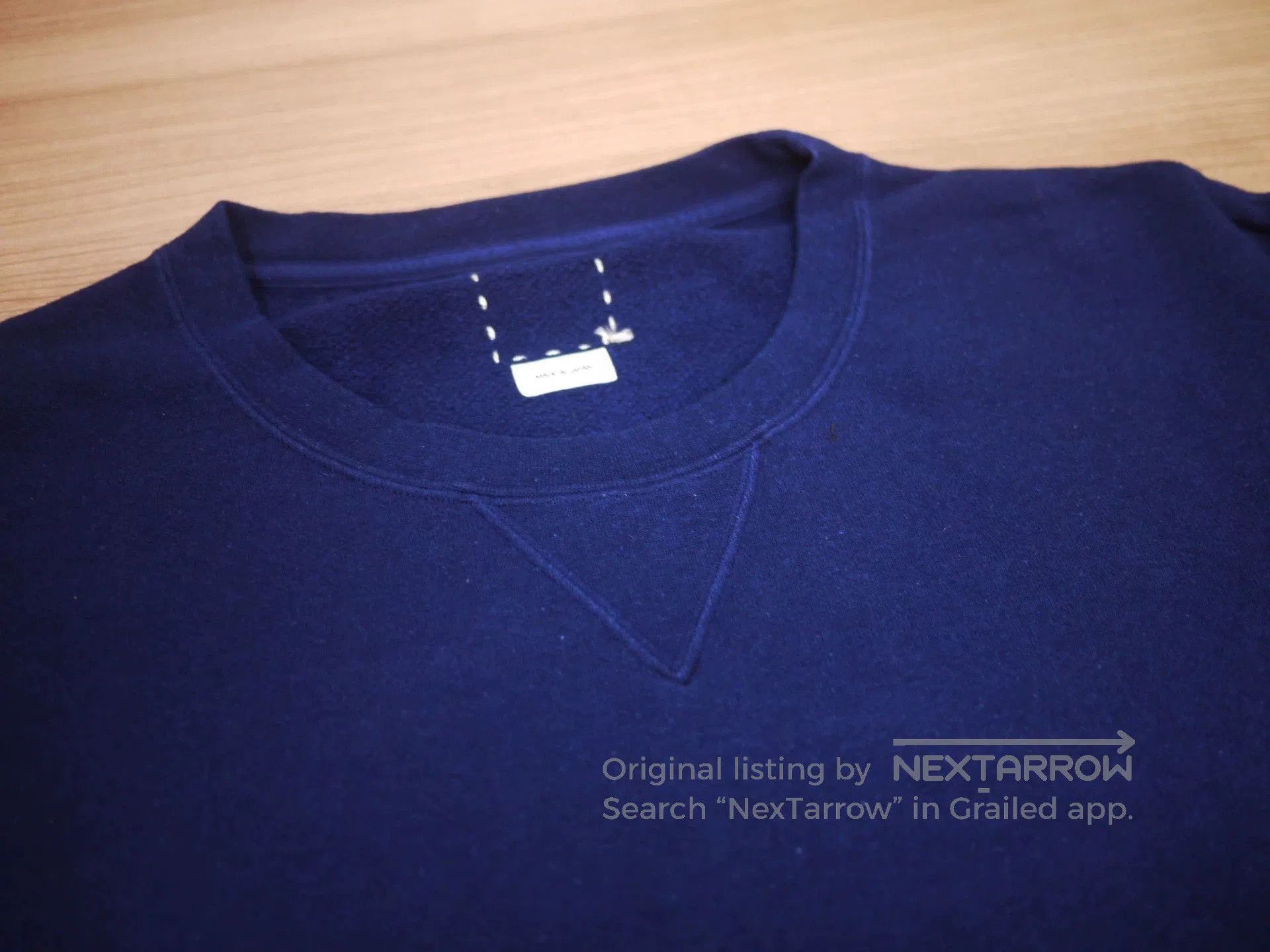 Visvim Blue Long Sleeve Sweatshirt. Size US S / EU 44-46 / 1 - 3 Thumbnail