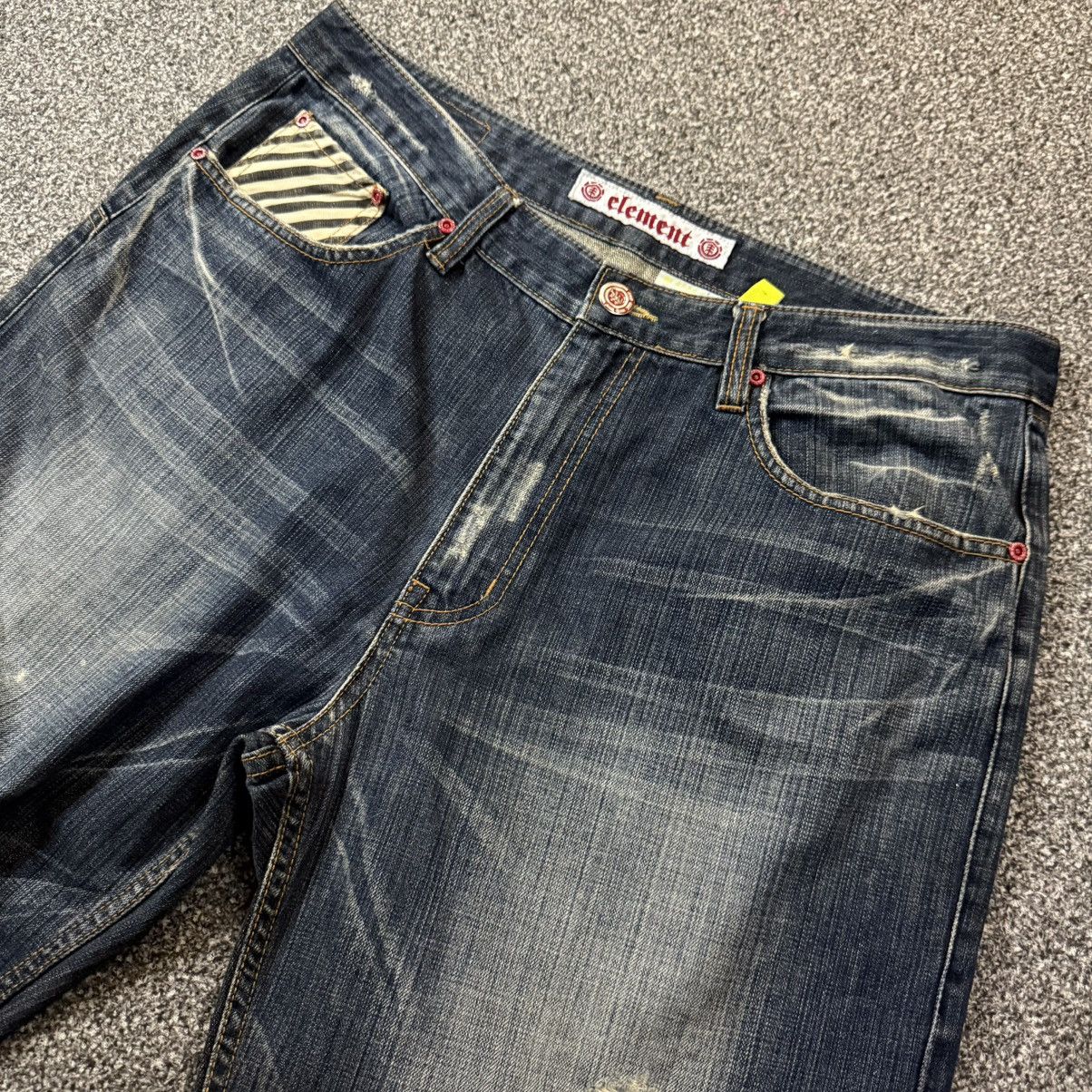 Element 🔥🔥 Y2K Element Skateboarding Crazy Baggy Jean Size US 36 / EU 52 - 3 Thumbnail