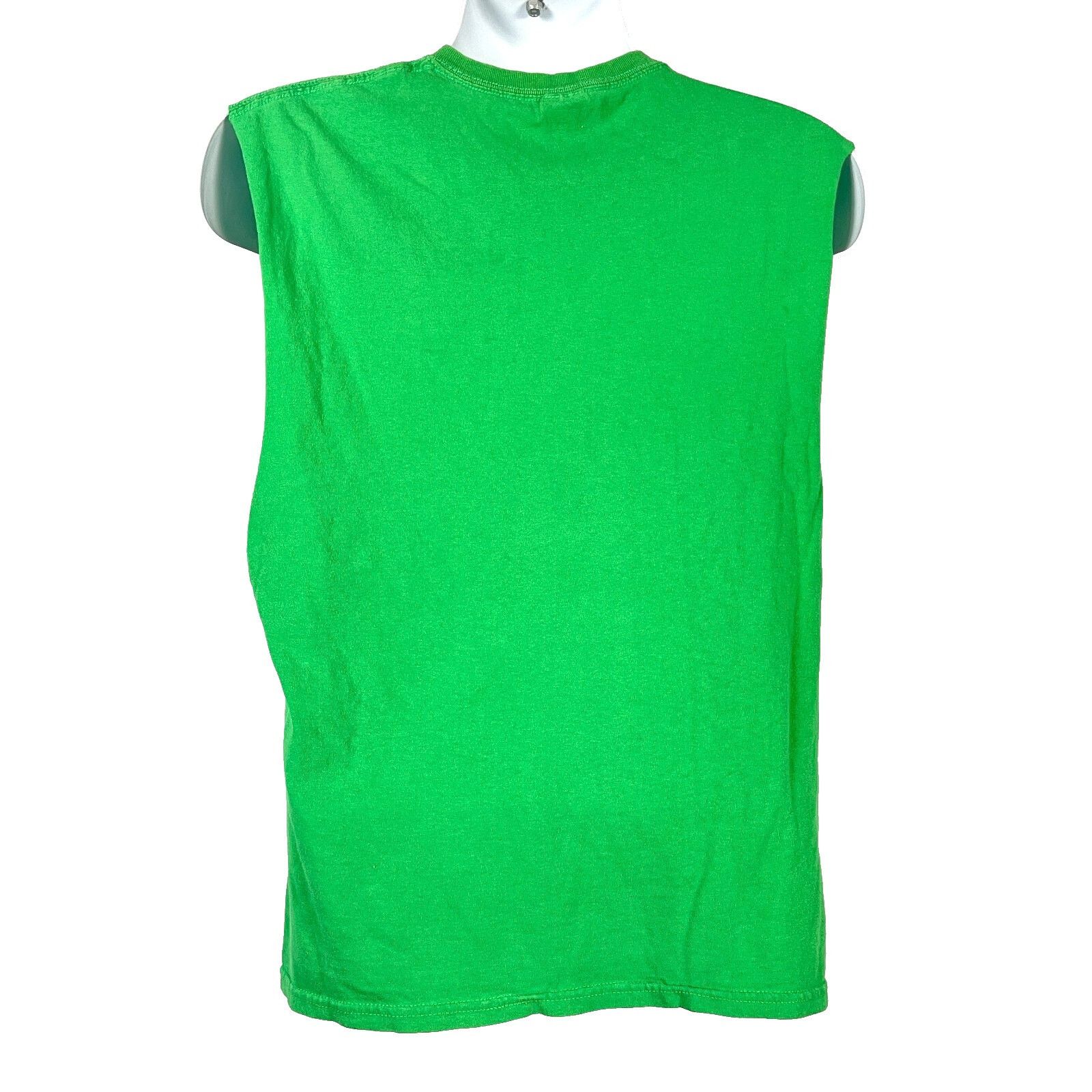 Other Resident of Twin Peaks Mens Cut Off Muscle T-Shirt Green siz Size US M / EU 48-50 / 2 - 4 Thumbnail