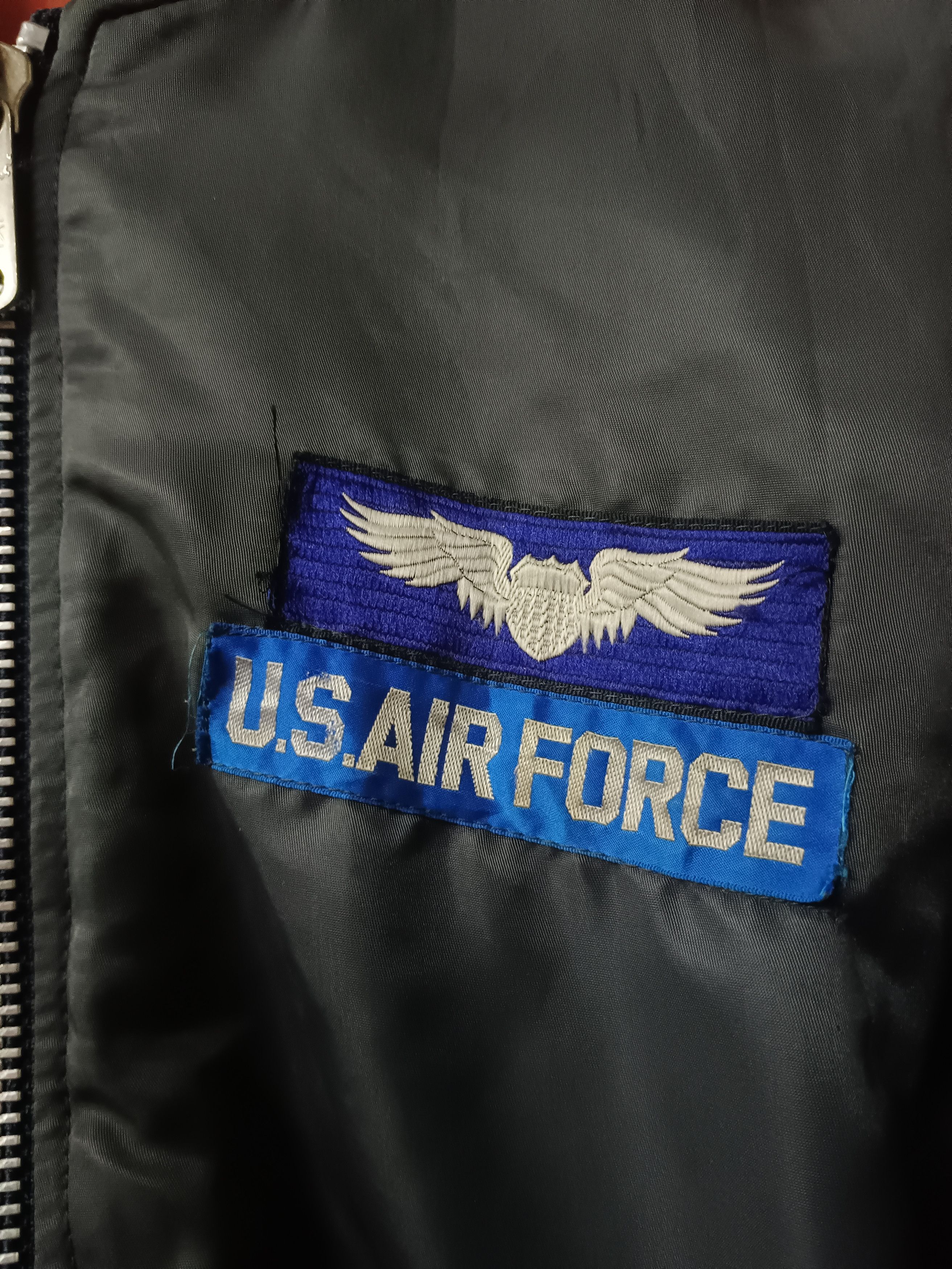 Vintage Distressed Air Force Size US L / EU 52-54 / 3 - 3 Thumbnail