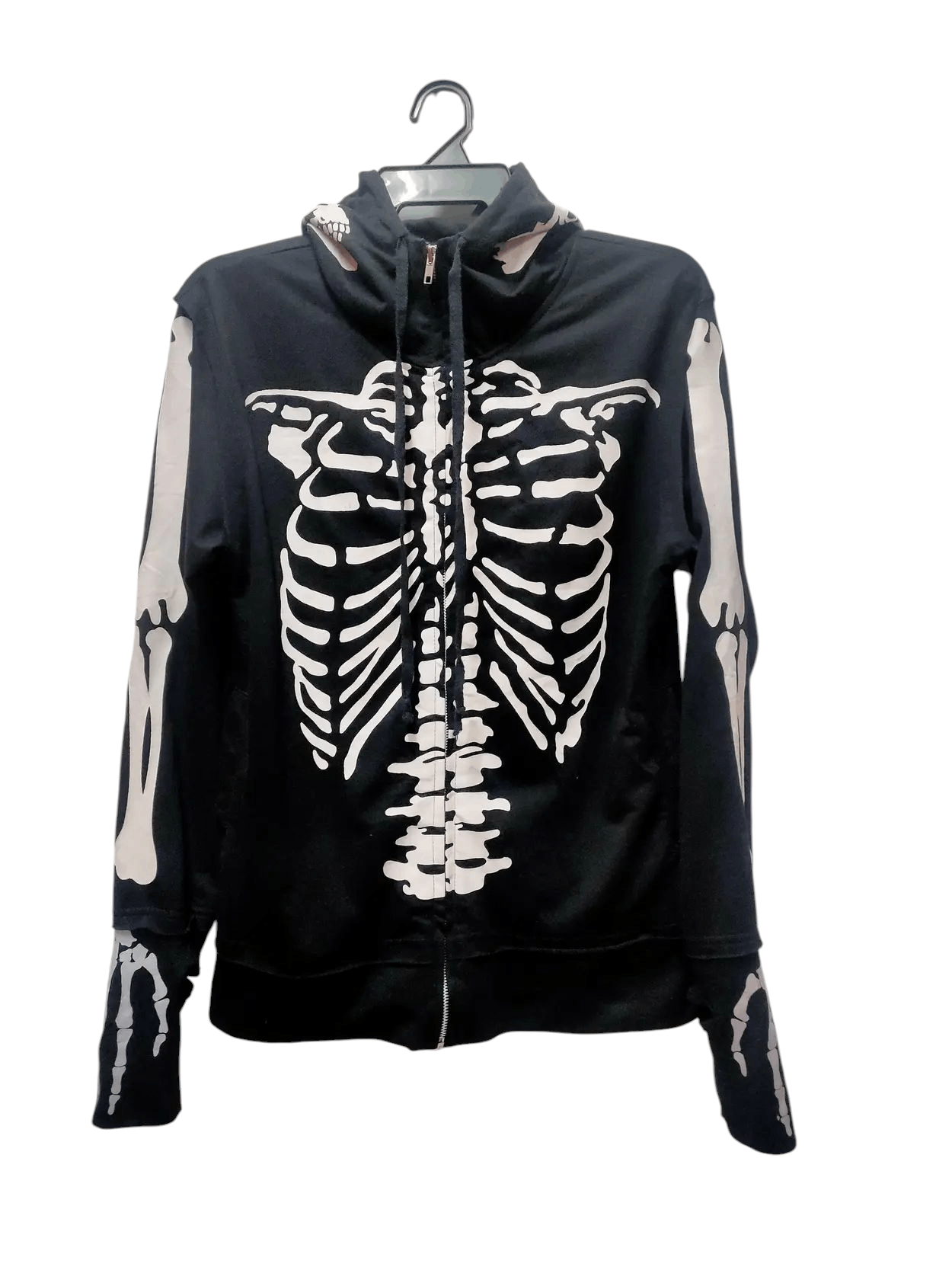 Japanese Brand Skeleton skull hoody sweatshirt Size US S / EU 44-46 / 1 - 1 Thumbnail