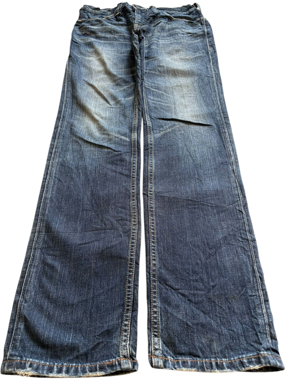 Levi's Vintage 90s Levis 511 Slim Buckle Back Distressed Jeans Size US 30 / EU 46 - 1 Thumbnail