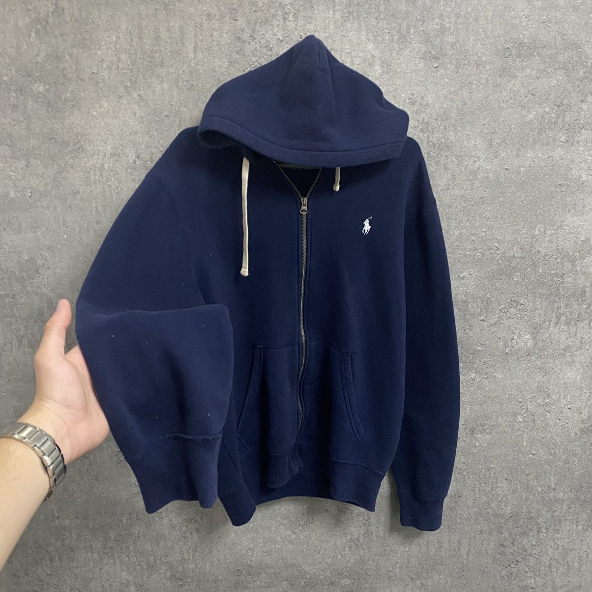 Polo Ralph Lauren Mens Vintage Polo Ralph Lauren Zip Hoodie y2k streetwear Size US M / EU 48-50 / 2 - 2 Thumbnail