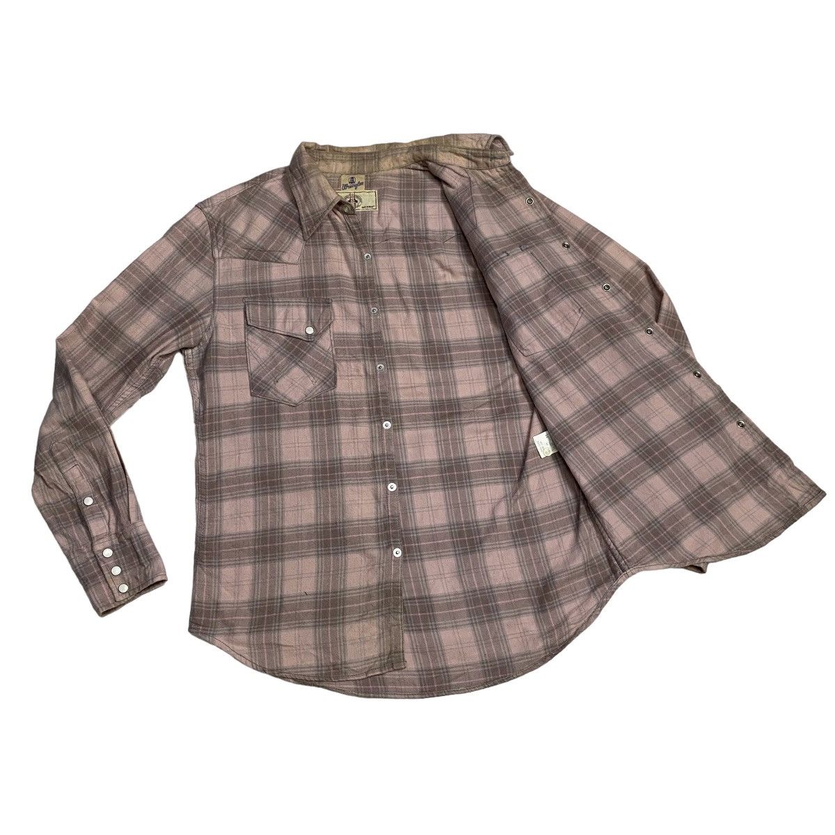 Beams Plus × Flannel × Wrangler Vintage Wrangler Blue Bell X Beams Plus western flannel Size US M / EU 48-50 / 2 - 3 Thumbnail