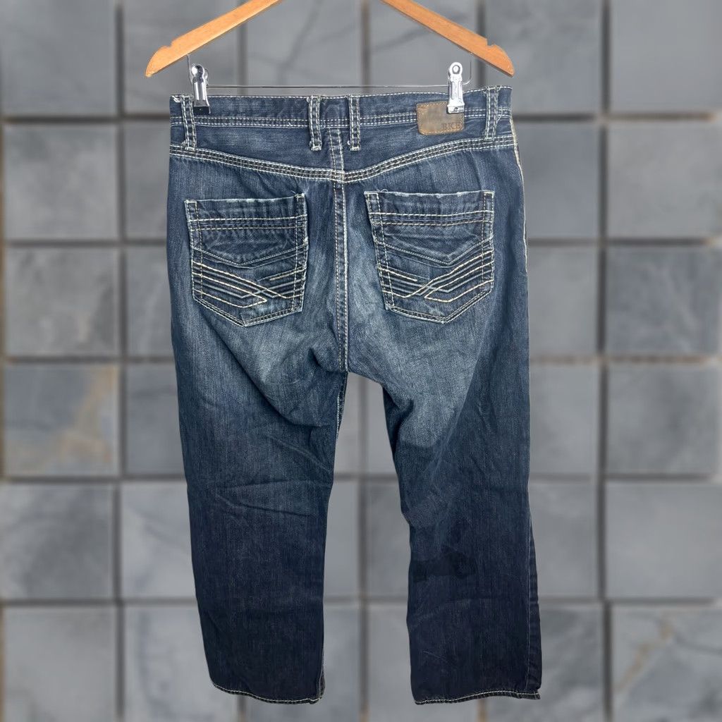 Vintage Buckle BKE Tyler Jeans Straight Relaxed 31 Blue Denim Men's Size 31 5206 Size US 31 - 1 Thumbnail