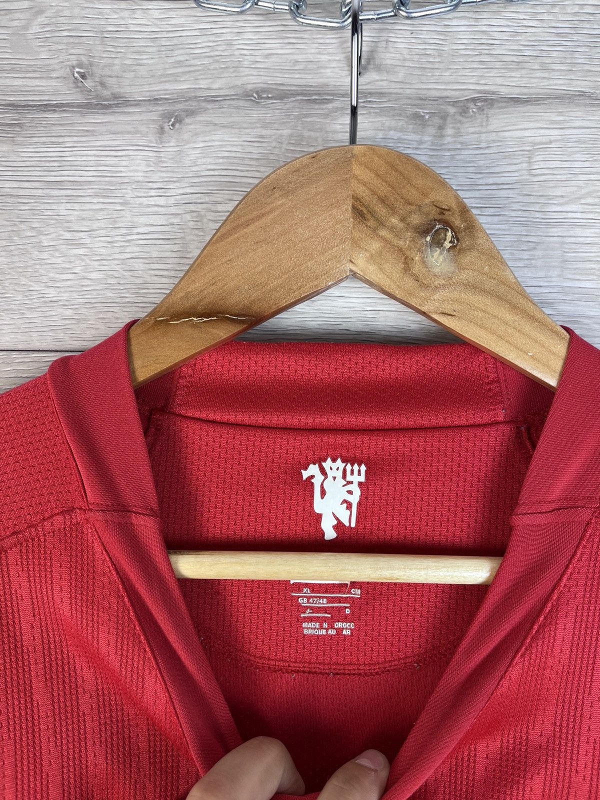 Nike Men football T-shirt Nike Fc Manchester United size 2xl Size US XXL / EU 58 / 5 - 8 Thumbnail