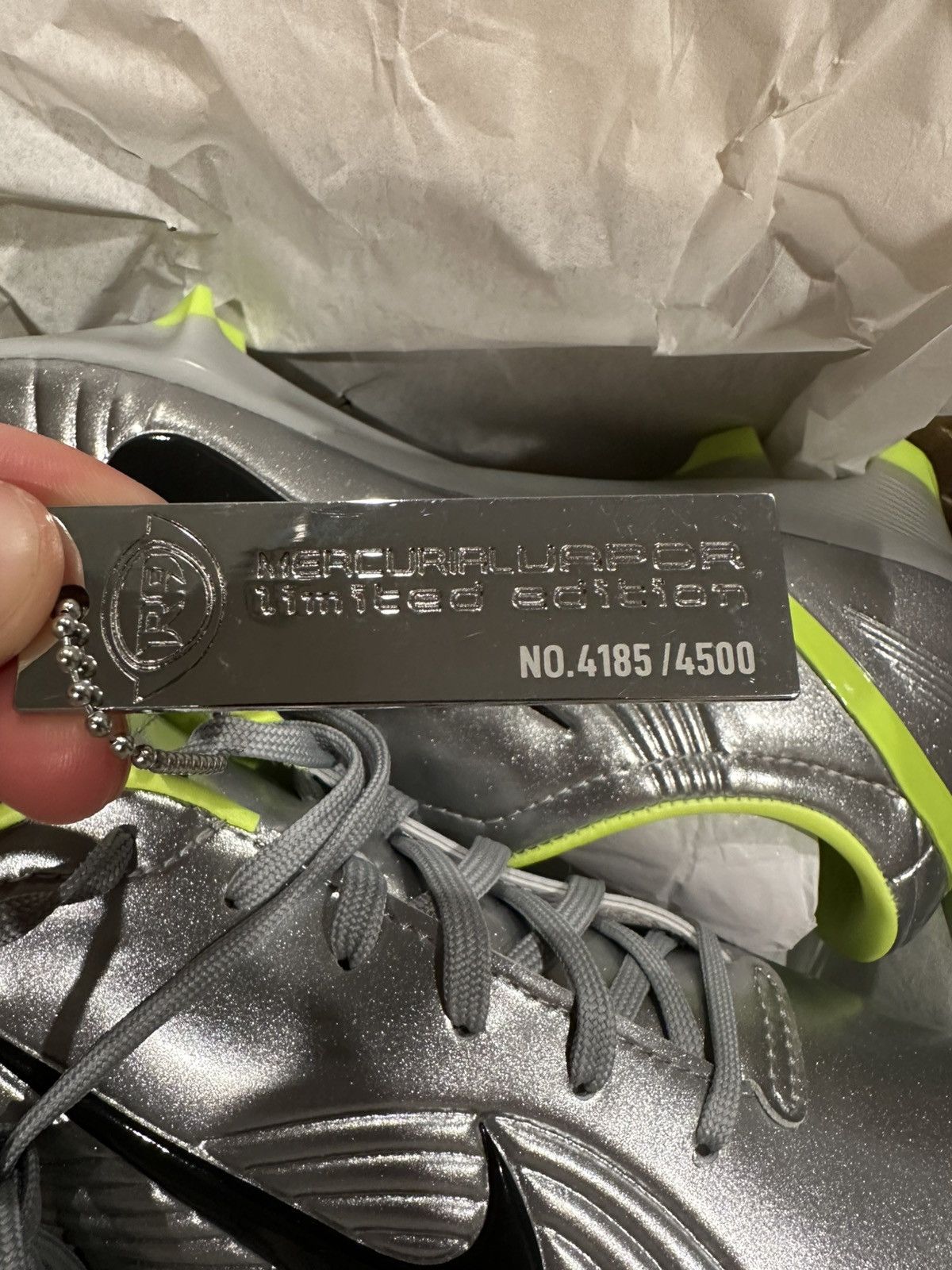 Nike Nike Mercurial Vapor RGN 1 Size US 6.5 / EU 39-40 - 3 Thumbnail