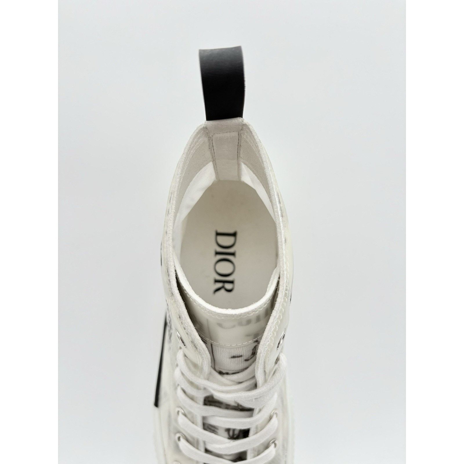 Dior Dior B23 High ' Newsprint ' | SUPER CLEAN! Size US 12 / EU 45 - 6 Thumbnail