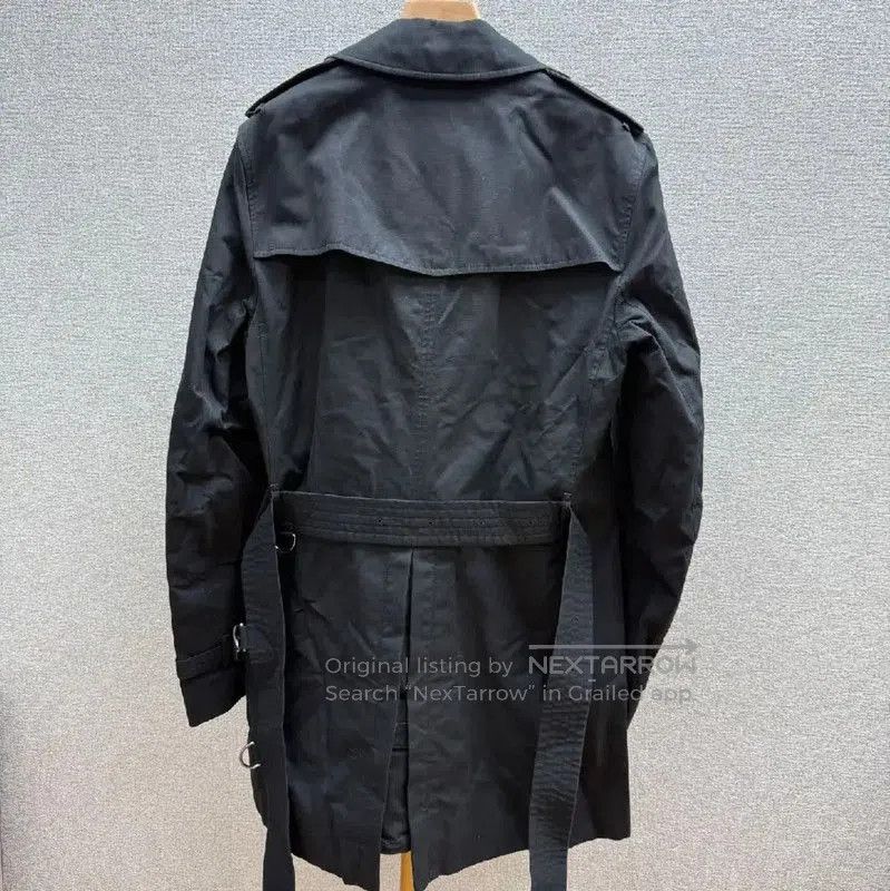 Burberry Burberry Women's Black Cotton Trench Coat. Size XL / US 12-14 / IT 48-50 - 2 Thumbnail