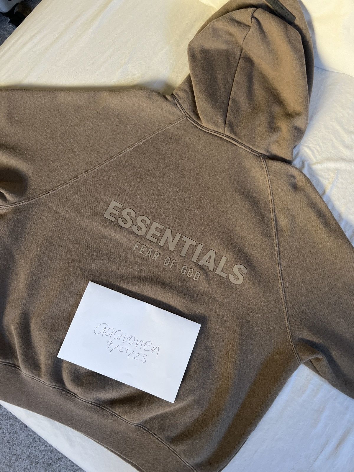Essentials Brown Fear of God Essentials Hoodie Size US XS / EU 42 / 0 - 1 Thumbnail