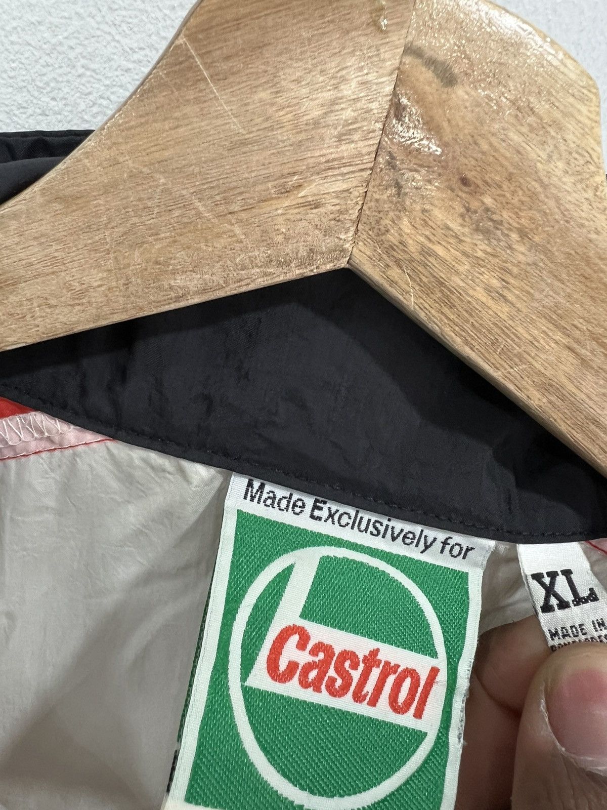Vintage Vintage Castrol Racing Jacket Windbreaker gas promo Size US XL / EU 56 / 4 - 3 Thumbnail