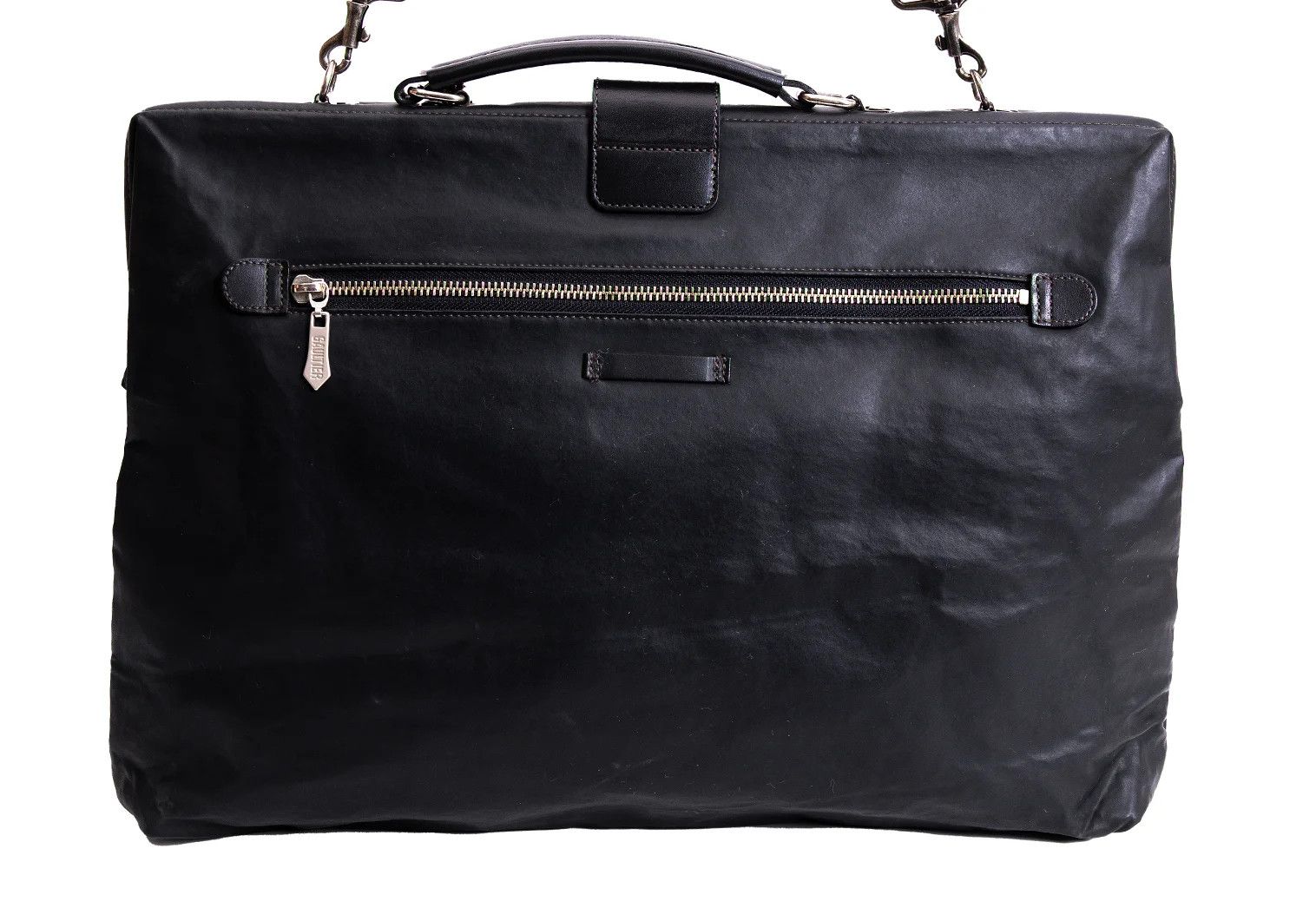 Jean Paul Gaultier Coated Doctor Bag in Black with Minor Scratches Size ONE SIZE - 6 Thumbnail