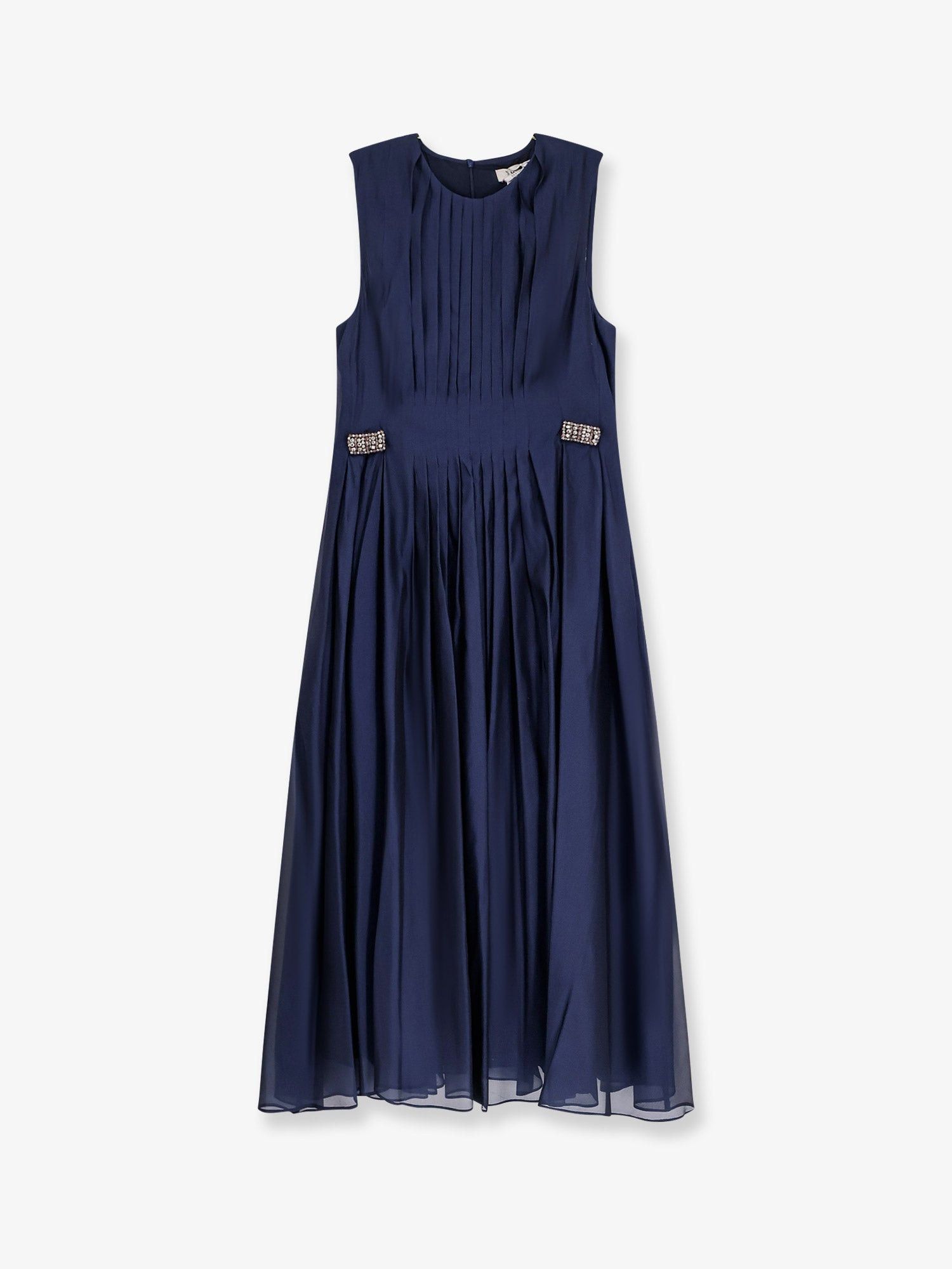 Max Mara Vittor Midi Dress With Silk Insert | Grailed