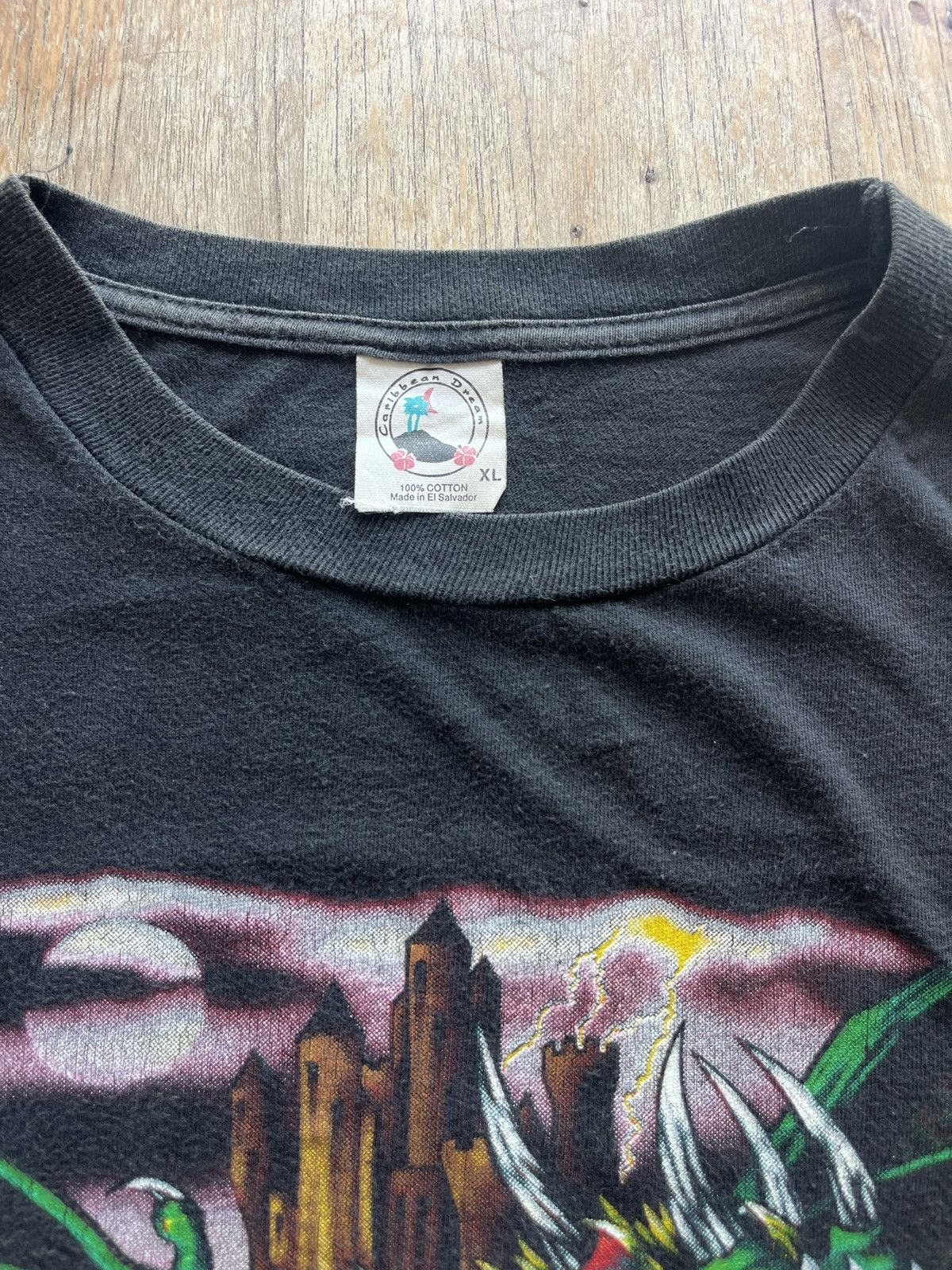Vintage Vintage DRAGON artwork design by Sunrise Sportswear 90’s Size US XL / EU 56 / 4 - 4 Thumbnail
