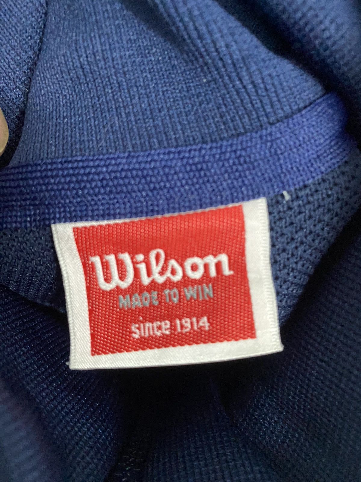 Japanese Brand × Vintage × Wilson Vintage Wilson Sidetape Tracktop Jacket Size US M / EU 48-50 / 2 - 5 Thumbnail