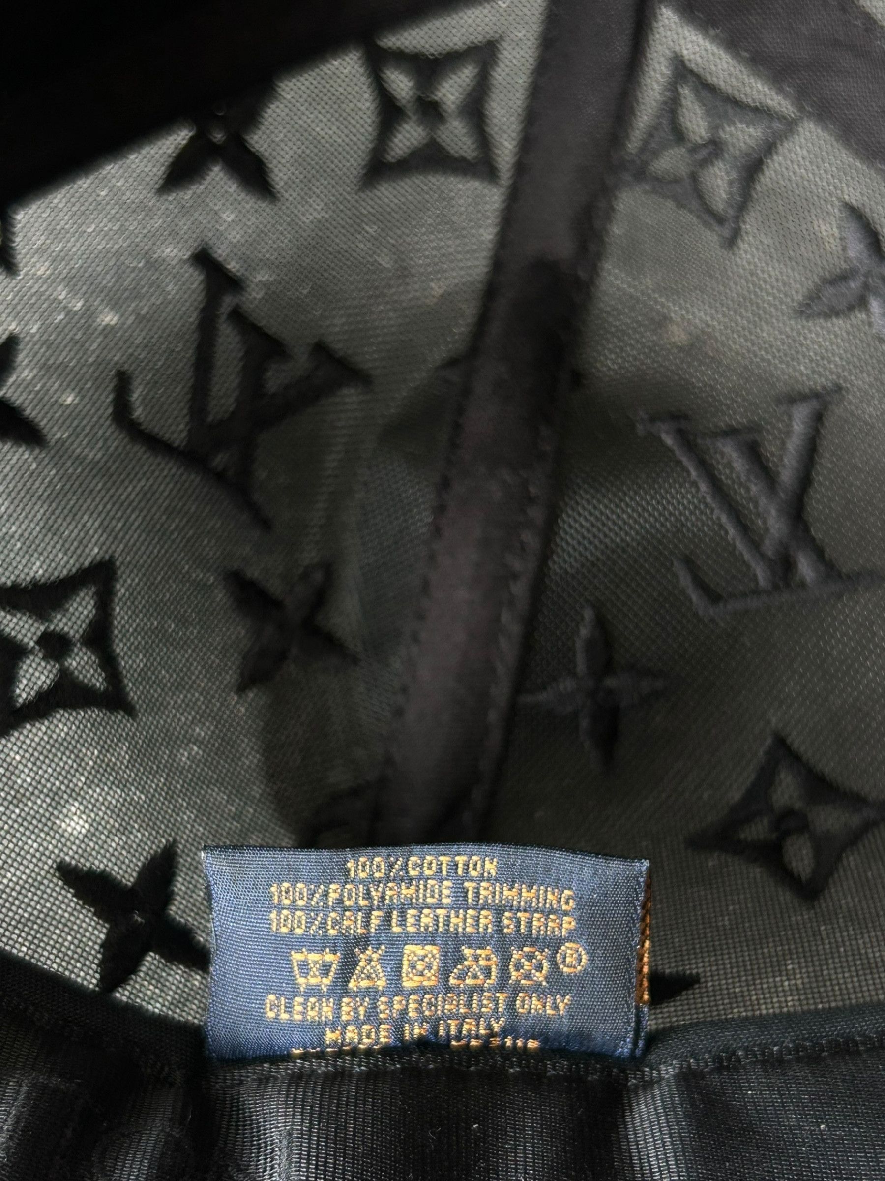 Louis Vuitton Louis Vuitton Black & Green Tourist Vs. Purist Monogram Hat Size ONE SIZE - 7 Thumbnail