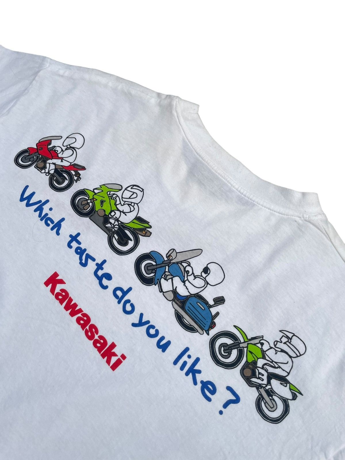 Vintage Vintage Kawasaki Tshirt Size US L / EU 52-54 / 3 - 6 Thumbnail