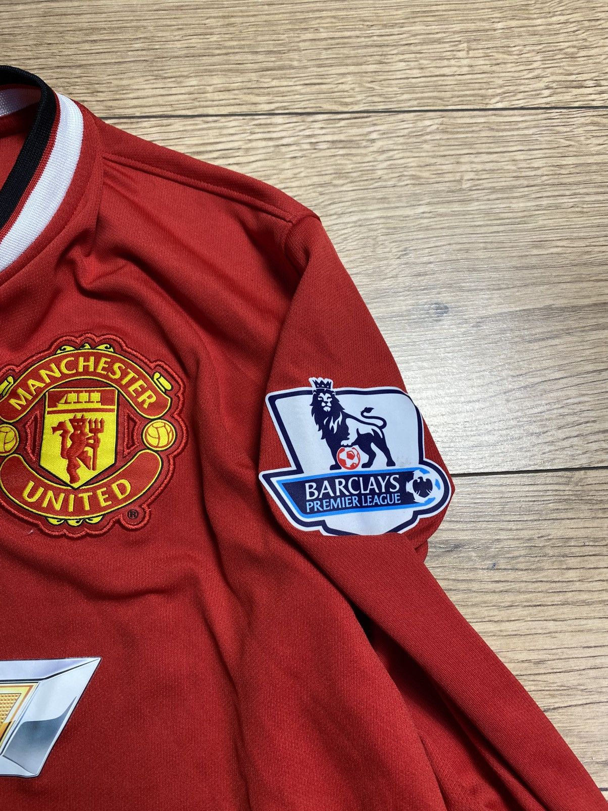 Nike Nike Manchester United 2014-15 Home Long Sleeve Di Maria #7 Size US L / EU 52-54 / 3 - 5 Thumbnail