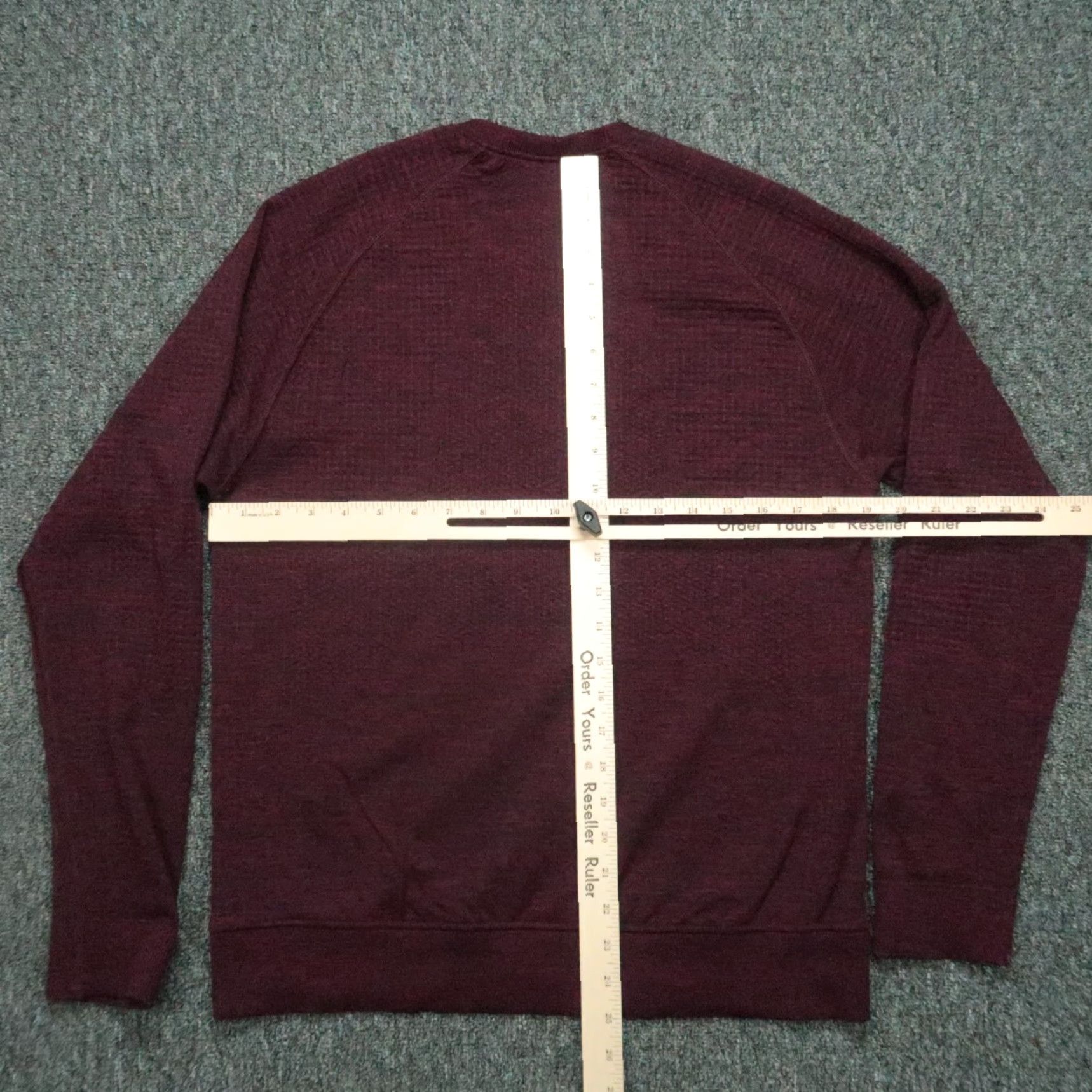Lululemon Lululemon Pullover Mens Small Red Engineered Warmth Long Sleeve Crew Size US S / EU 44-46 / 1 - 4 Thumbnail