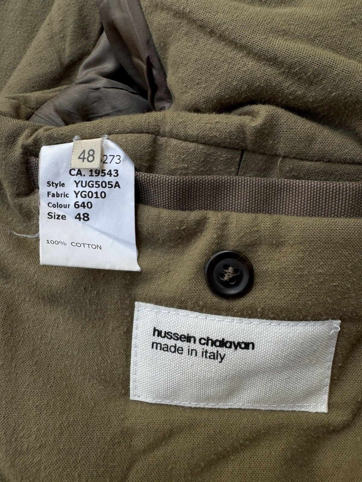 Hussein Chalayan Hussein Chalayan AW03 Pannier Cargo Military Parka Size US M / EU 48-50 / 2 - 15 Thumbnail
