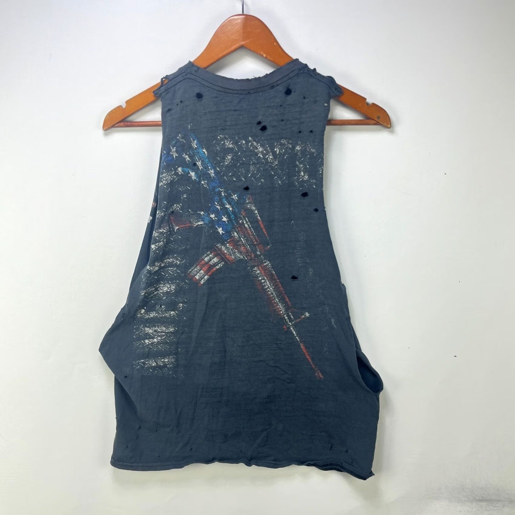 Vintage Vintage Second Amendment Gun USA Rifle Shirt Large Size US L / EU 52-54 / 3 - 4 Thumbnail