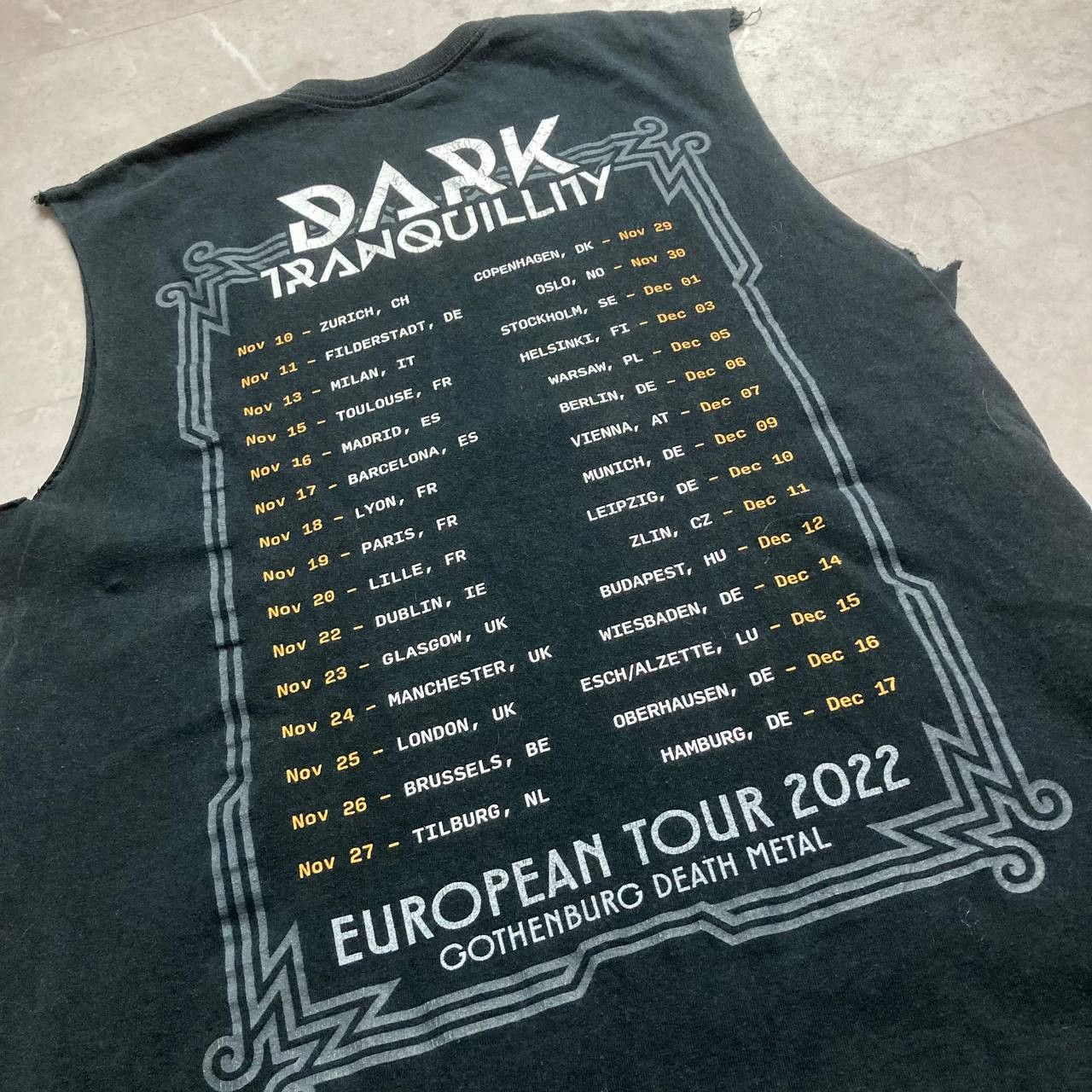 Band Tees Dark Tranquillity Melodic Death Metal Rock Band Tour Tee Size US M / EU 48-50 / 2 - 4 Thumbnail