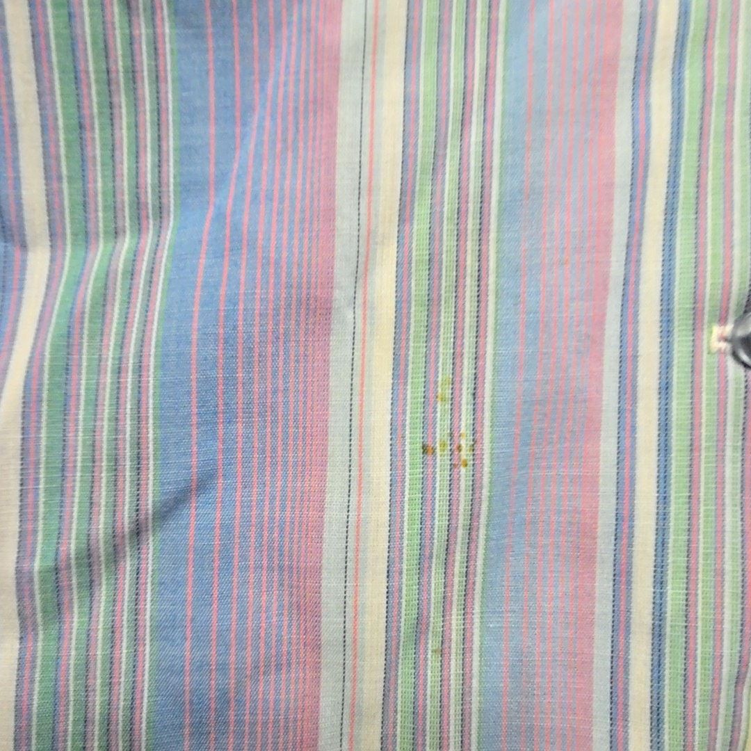 Vintage Vintage Striped Button Up Womens Pastel Blue M Shirt Size M / US 6-8 / IT 42-44 - 2 Thumbnail