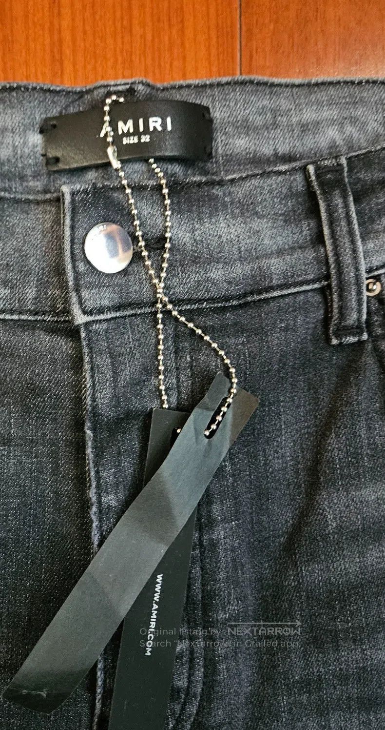 Amiri Amiri Size 32 Retro dark grey jeans Size US 32 / EU 48 - 3 Thumbnail