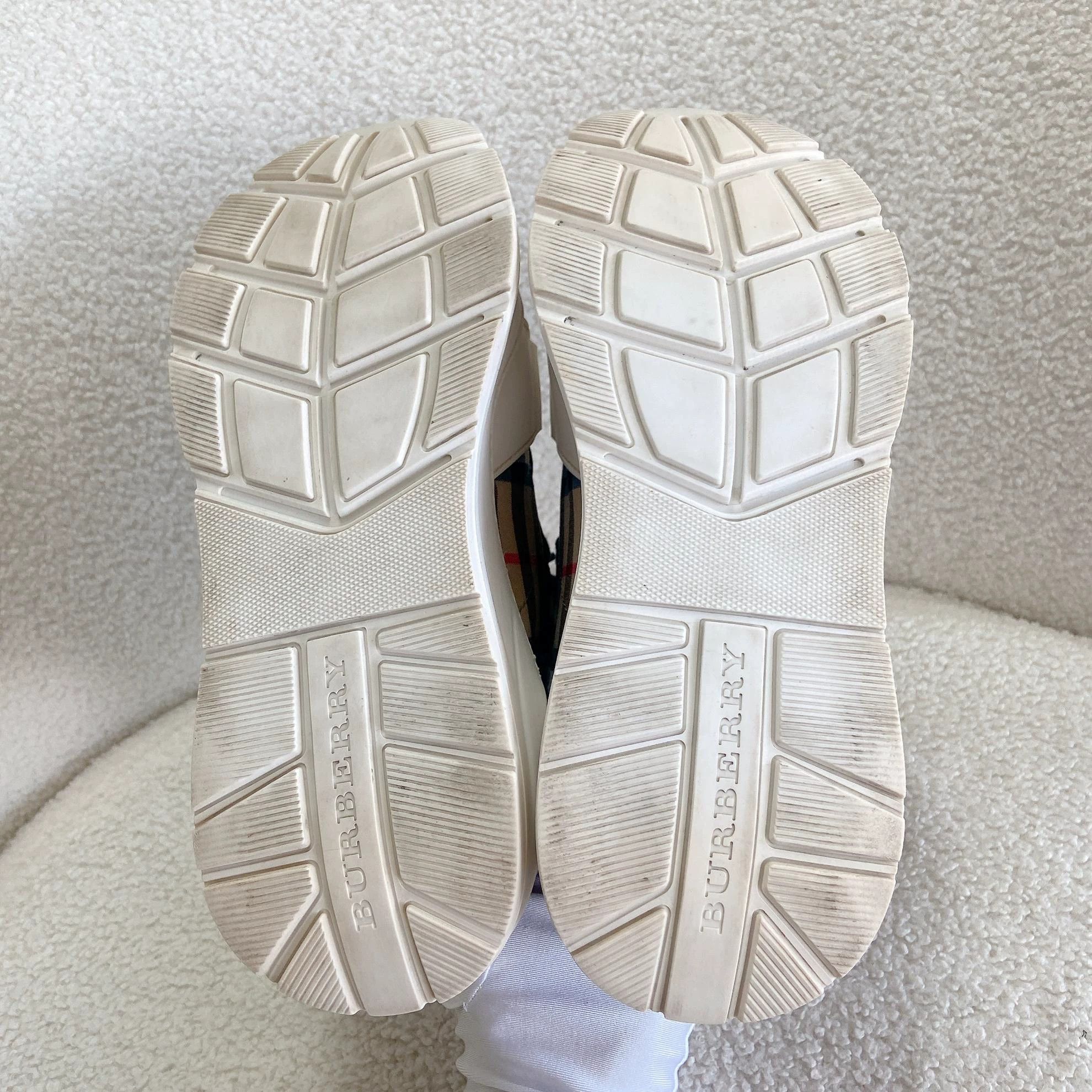 Burberry Burberry Horseferry Check Sneakers Size 38 4972 Size US 7.5 / IT 37.5 - 4 Thumbnail
