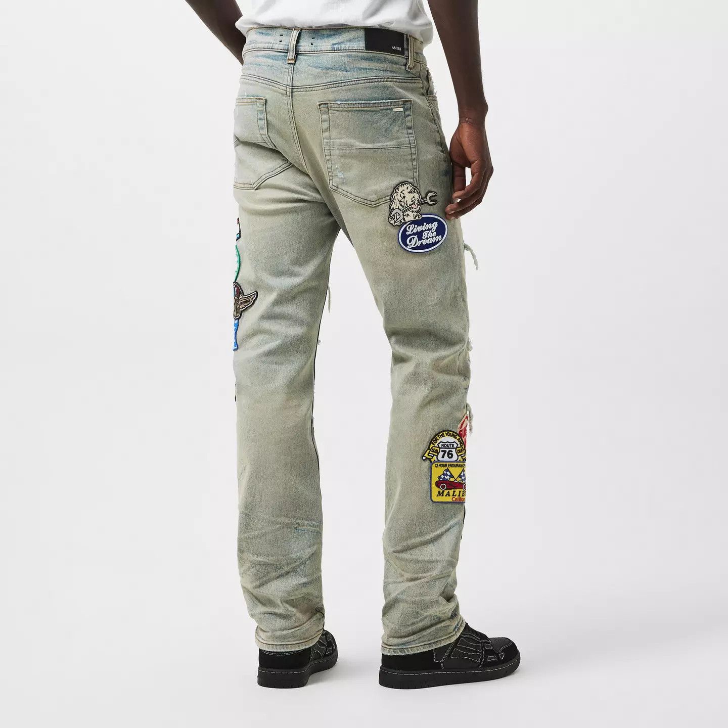 Amiri o1g2r1mq0426 Skinny Jeans in Antique Indigo Size US 34 / EU 50 - 4 Thumbnail