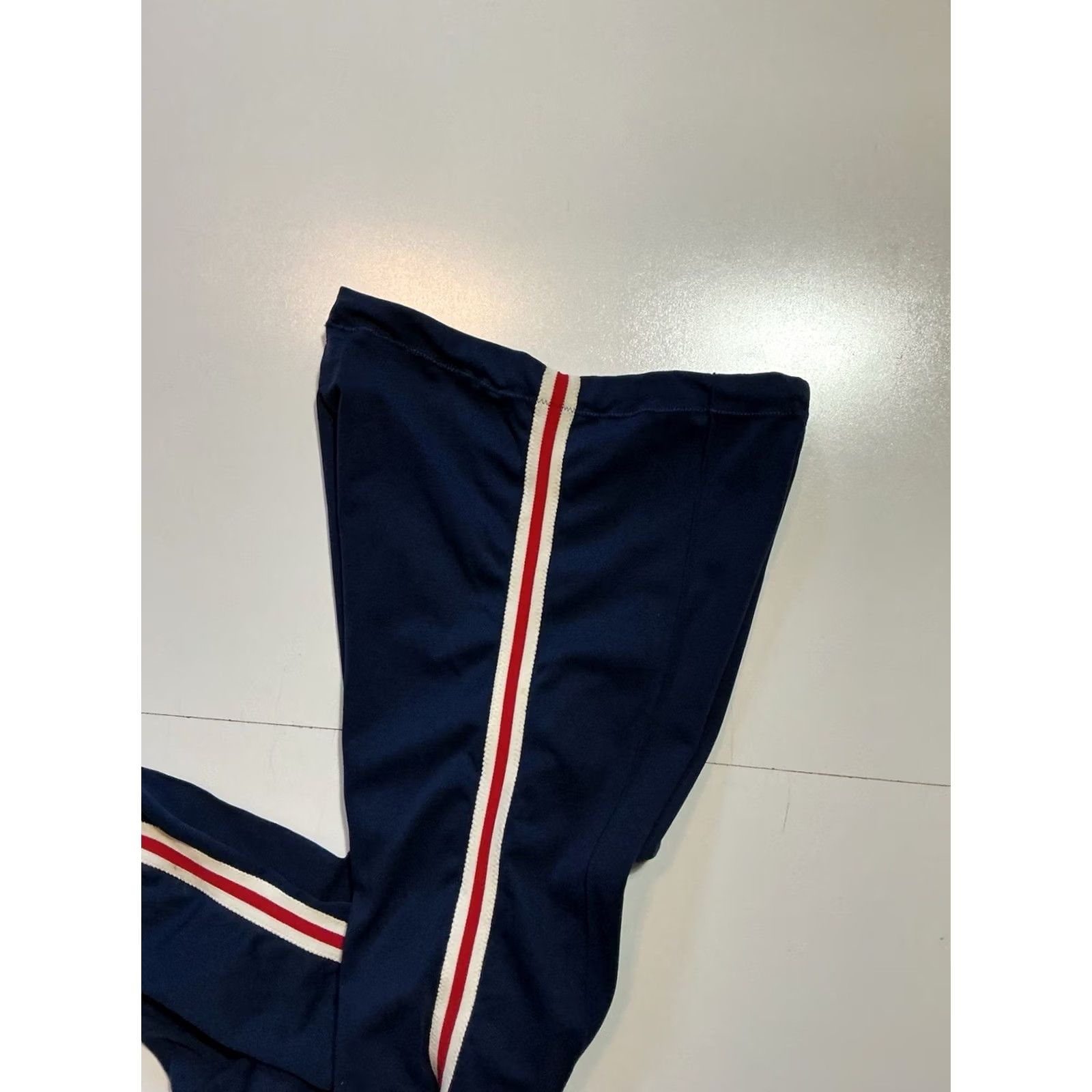 Champion VINTAGE Champion Track Pants Nylon Striped Navy Blue Made In USA M Men Size US 31 - 6 Thumbnail