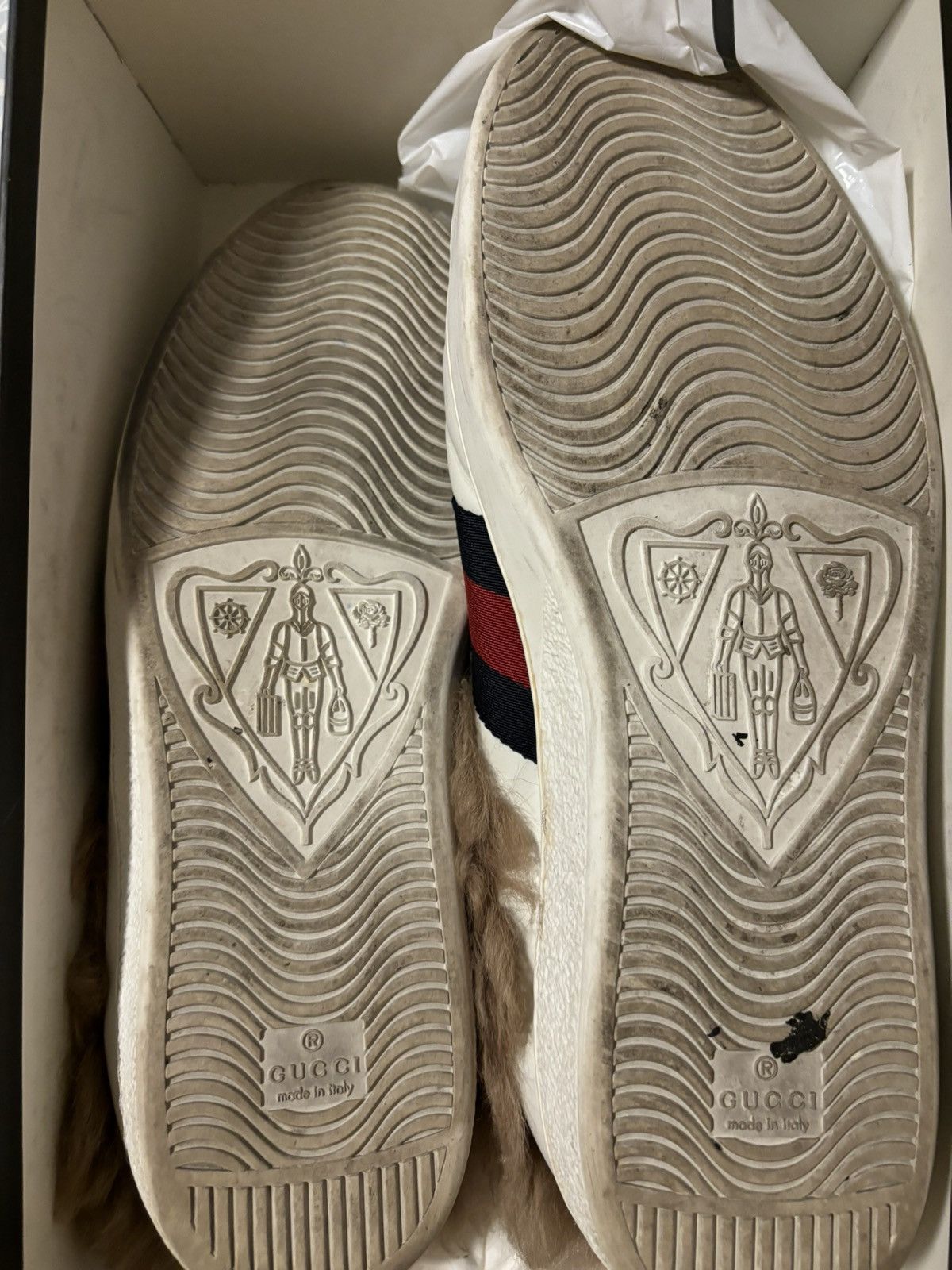 Gucci Fur aces Size US 11 / EU 44 - 4 Thumbnail
