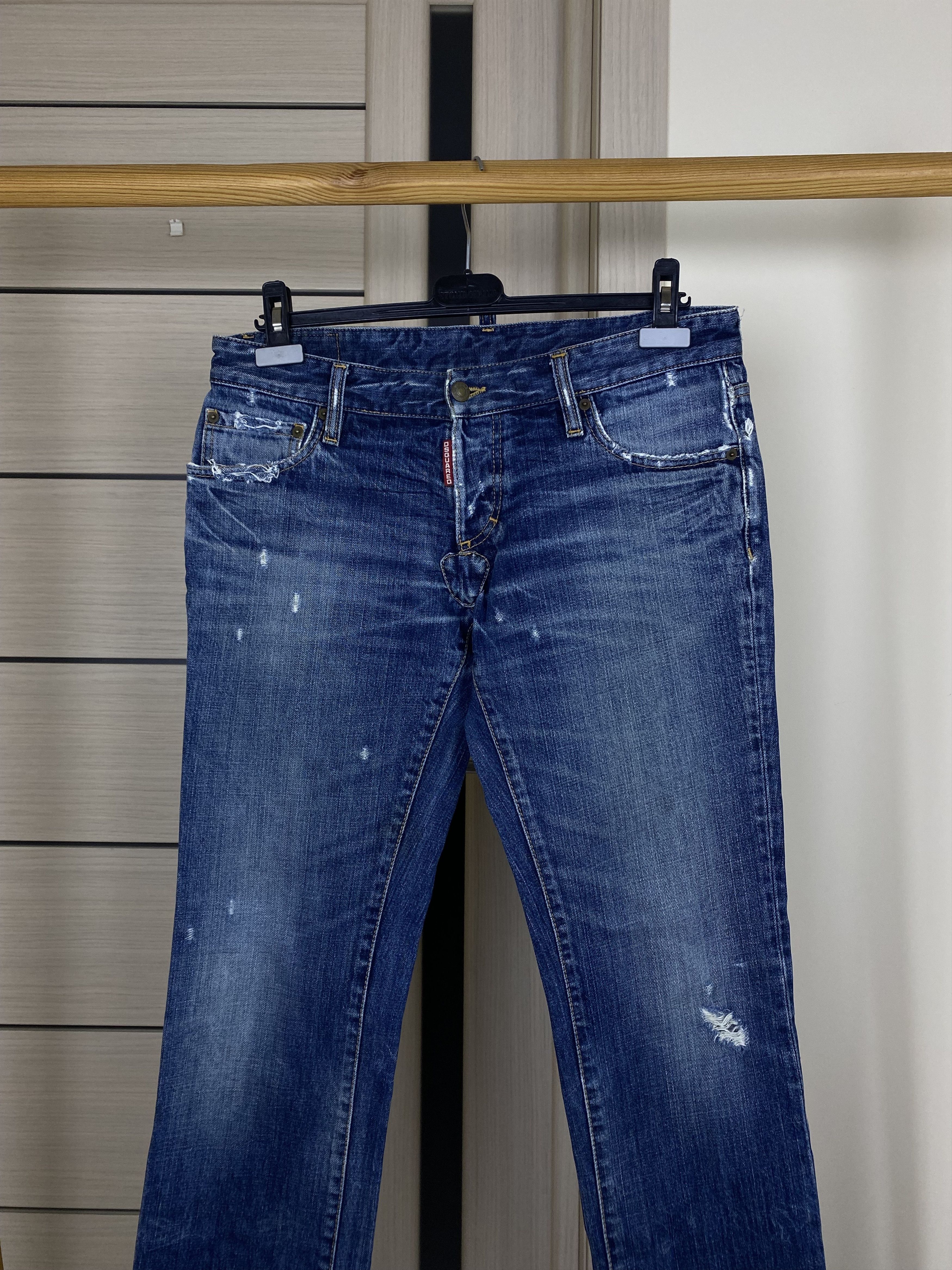 Dsquared2 Vintage Dsquared2 distressed washed denim jeans size 48 Size US 32 / EU 48 - 2 Thumbnail