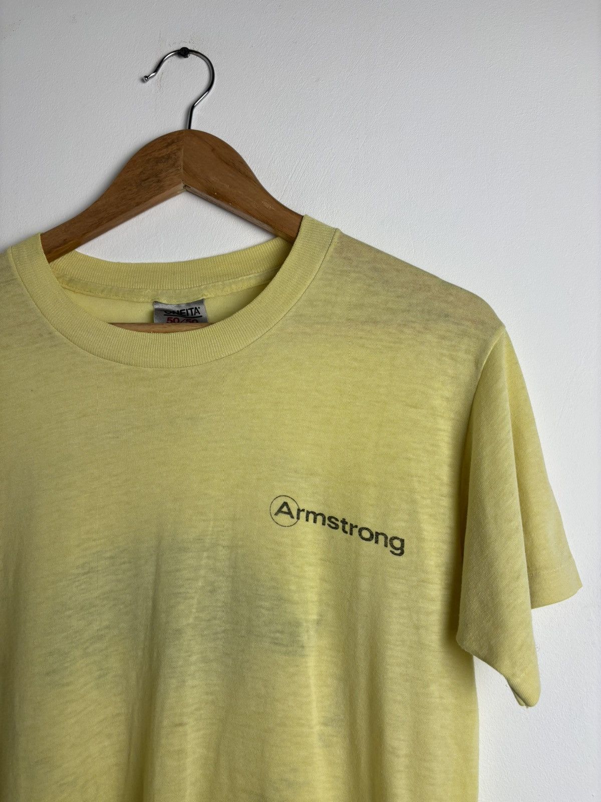 Vintage Vintage 1988 Armstrong Ride Singlestitch Tee Size US M / EU 48-50 / 2 - 4 Thumbnail
