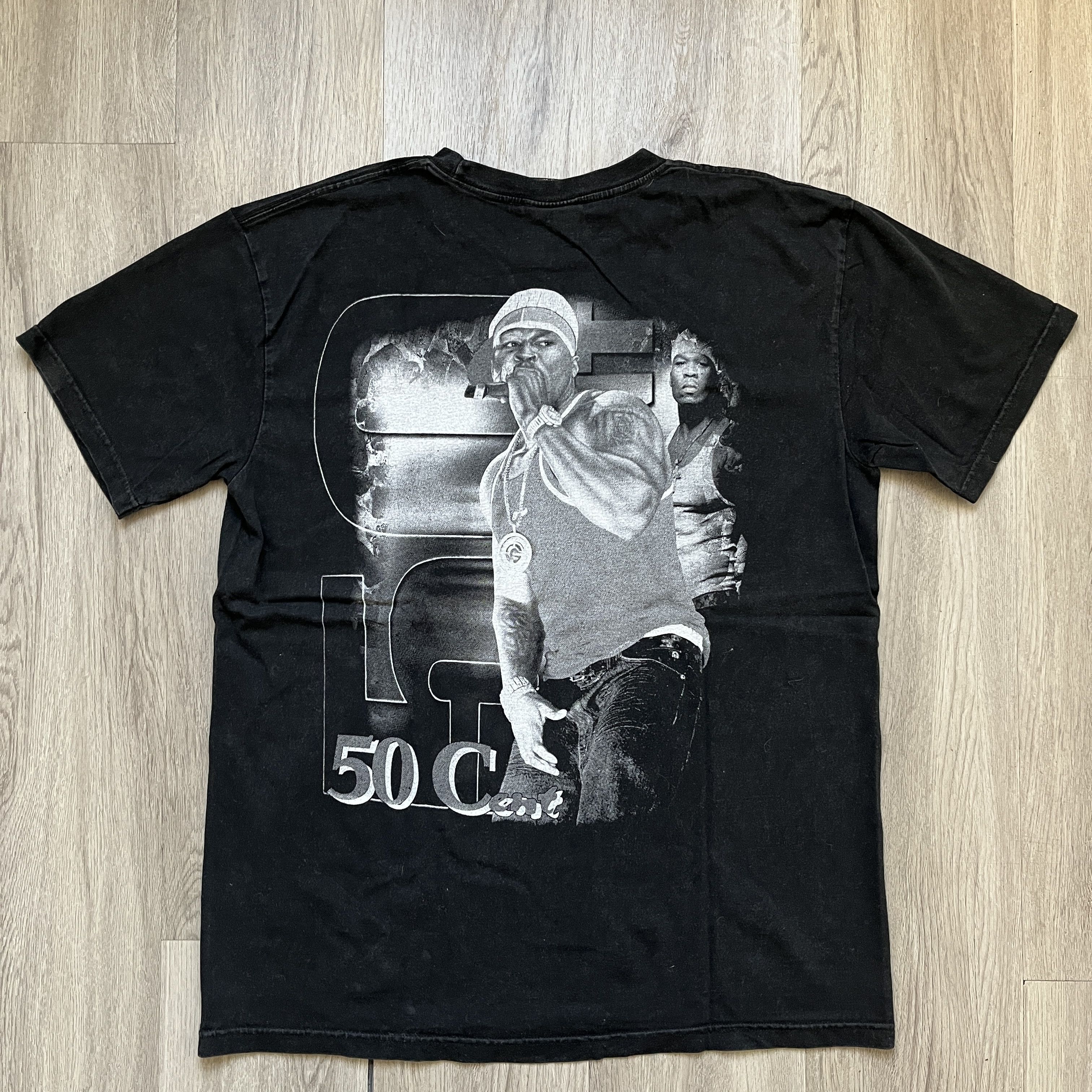 Rap Tees Rare Late 90s Made in USA 50 Cent G Unit Rap Tee Size US XL / EU 56 / 4 - 4 Thumbnail